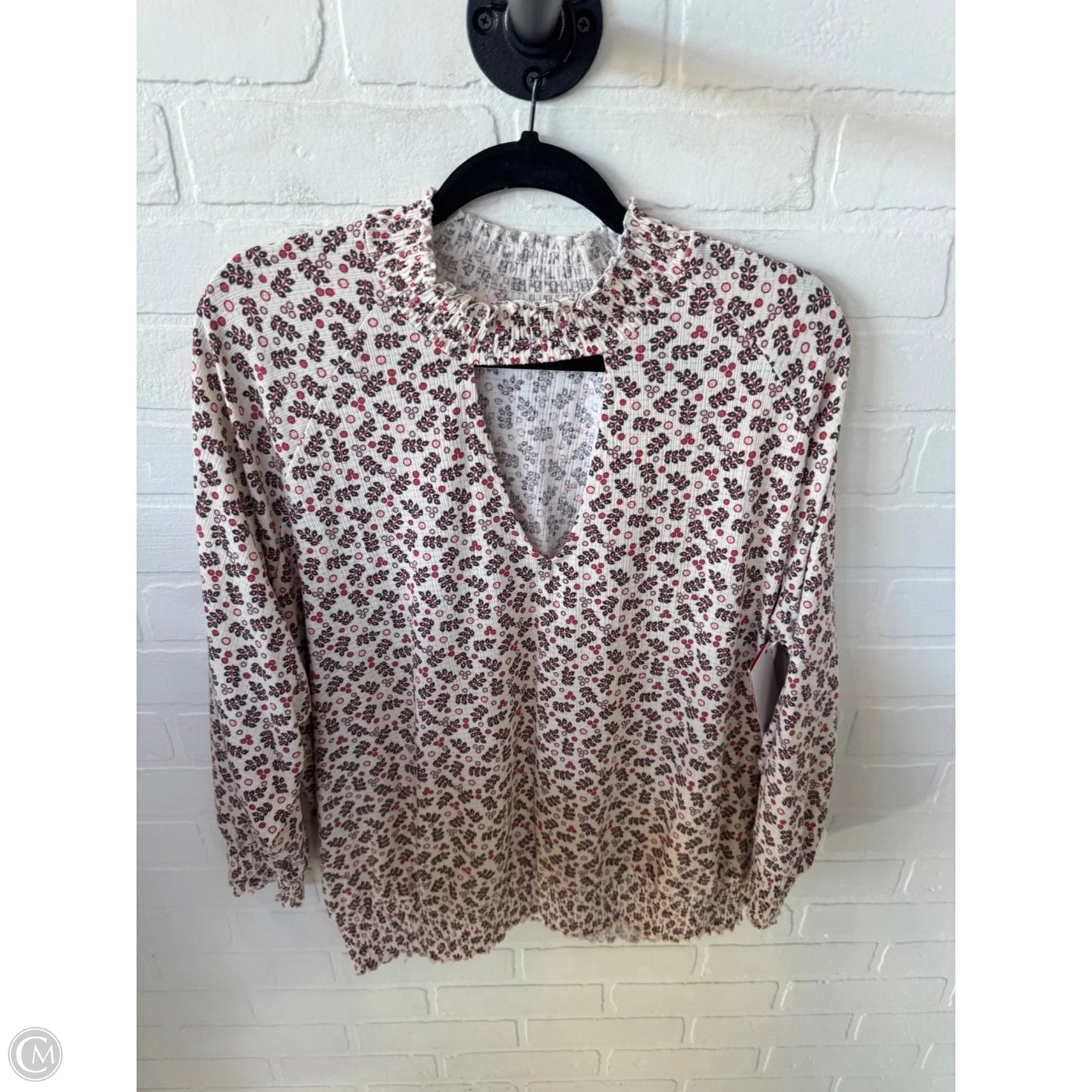 Top Long Sleeve By Torrid In Cream, Size: 2x