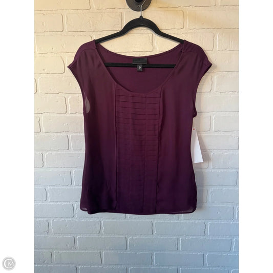 Top Sleeveless By Worthington In Purple, Size: SP