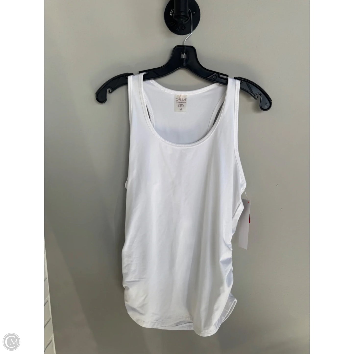 Athletic Tank Top By Calia In White, Size: M