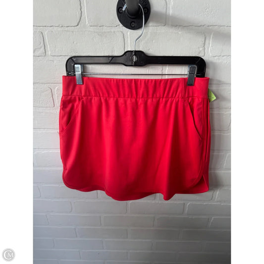 Athletic Skort By Columbia In Red, Size: 8