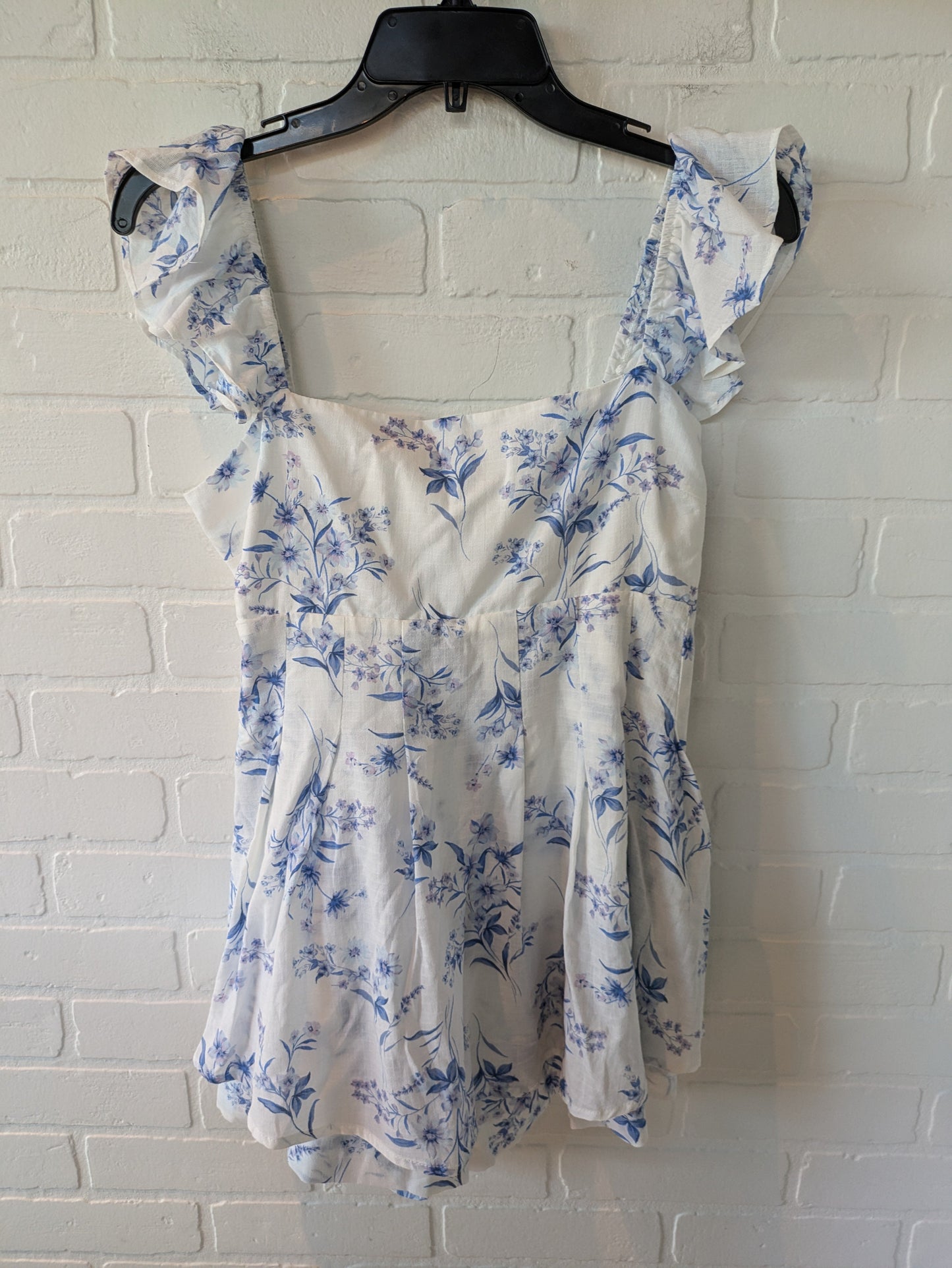 Romper By Altard State In Blue & White, Size: M