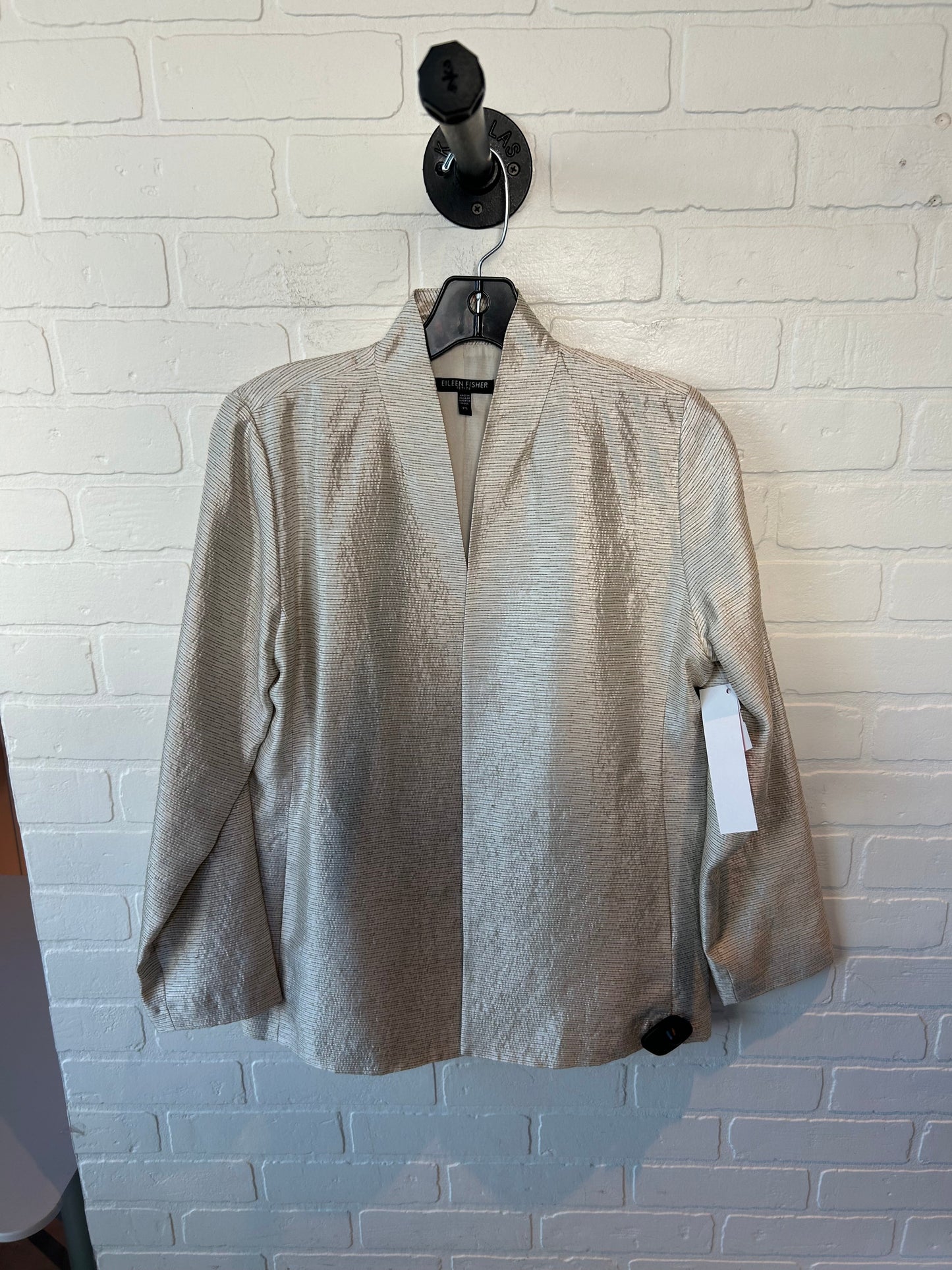 Blazer By Eileen Fisher In Ivory, Size: S