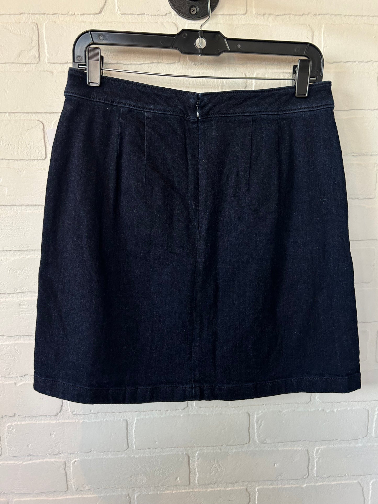 Blue Denim Skirt Mini & Short Loft, Size 4