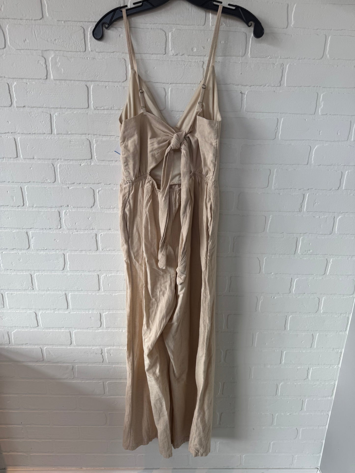 Jumpsuit By Japna In Beige, Size: M