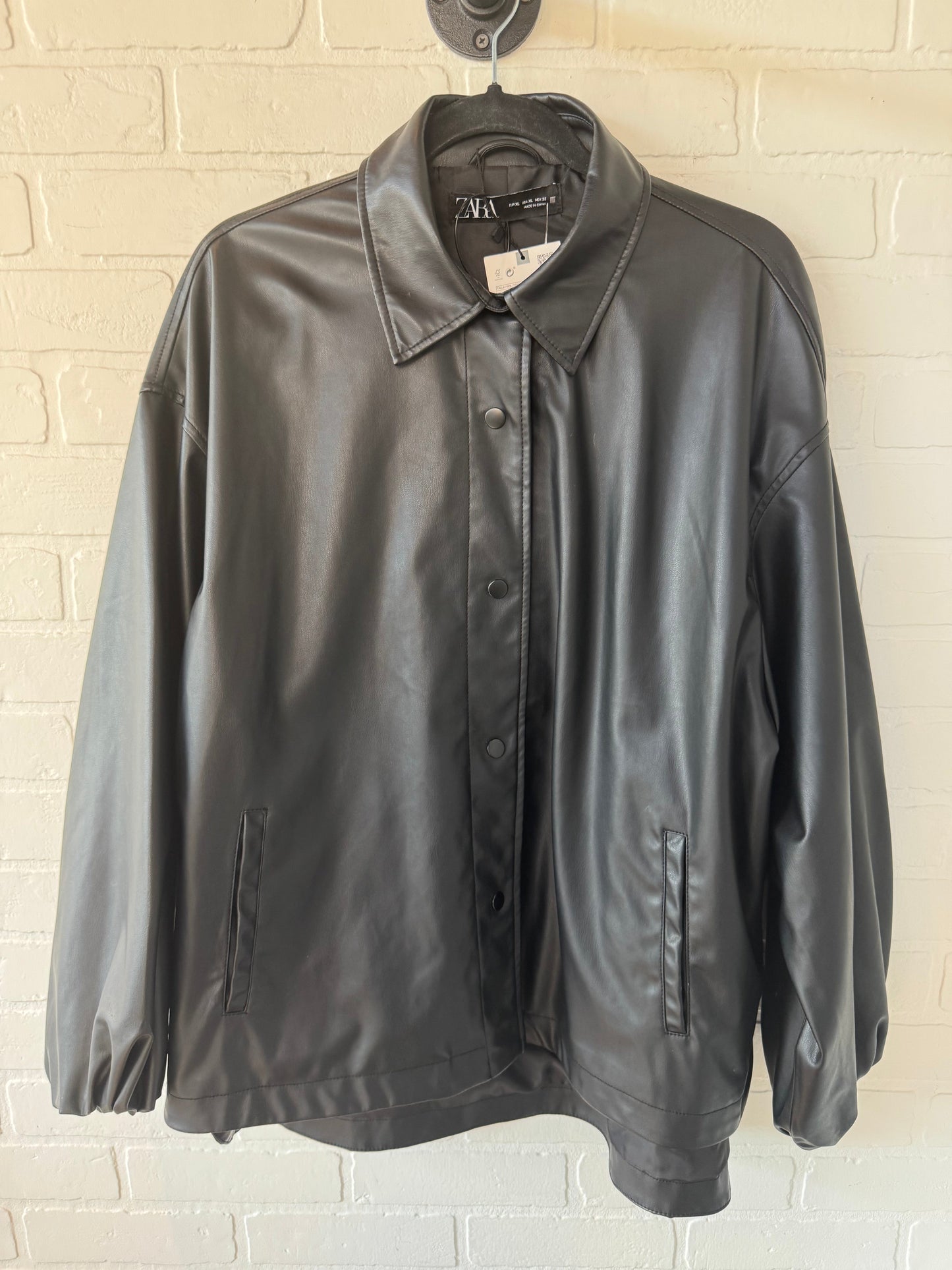 Jacket Other By Zara In Black, Size: Xl