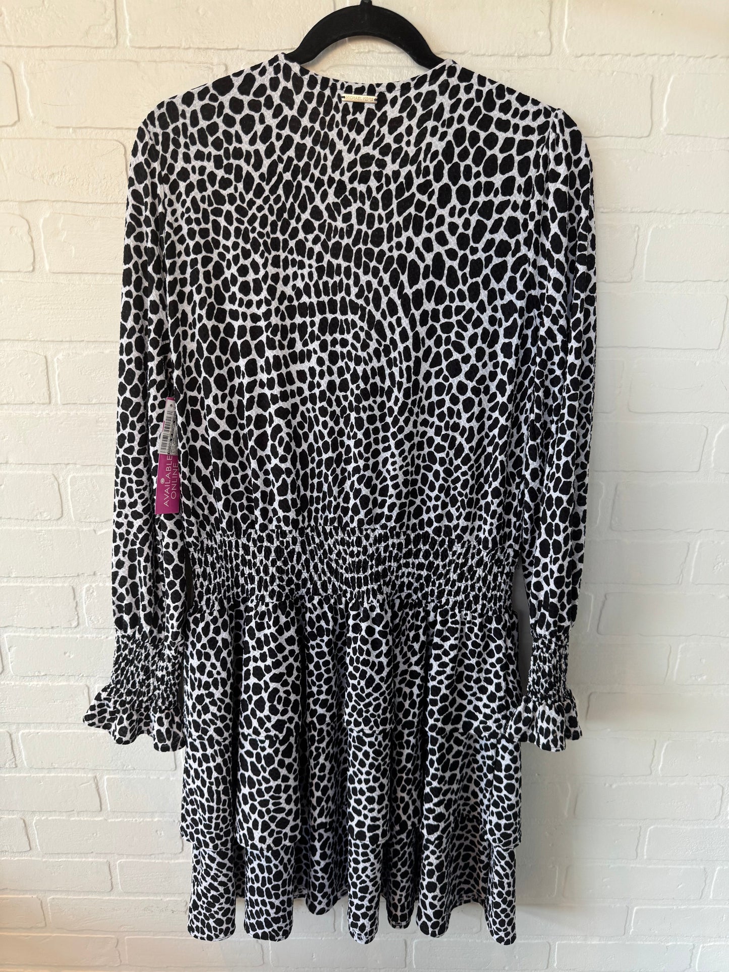 Dress Work By Michael By Michael Kors In Black & White, Size: L