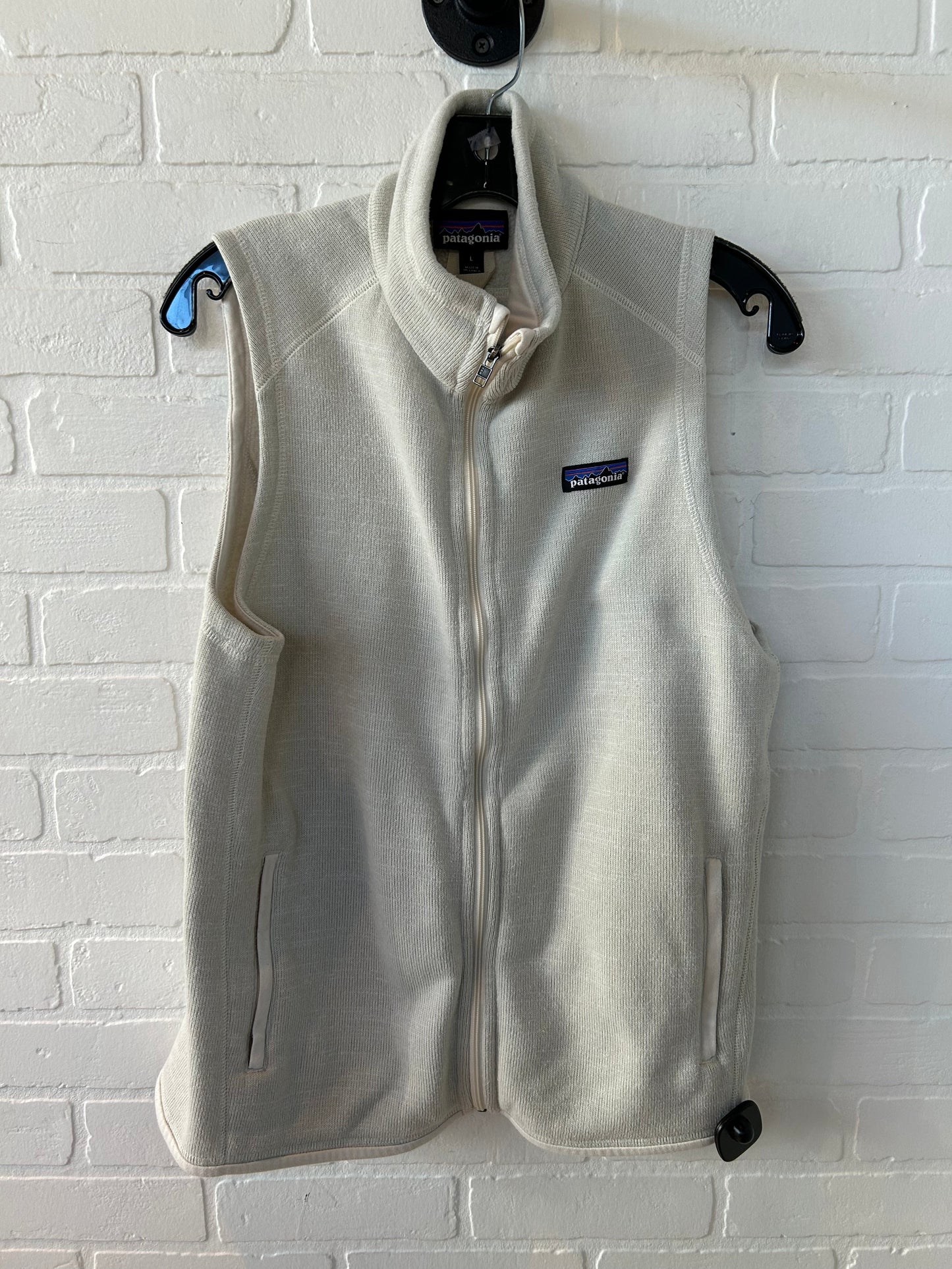 Vest Fleece By Patagonia In Cream, Size: L