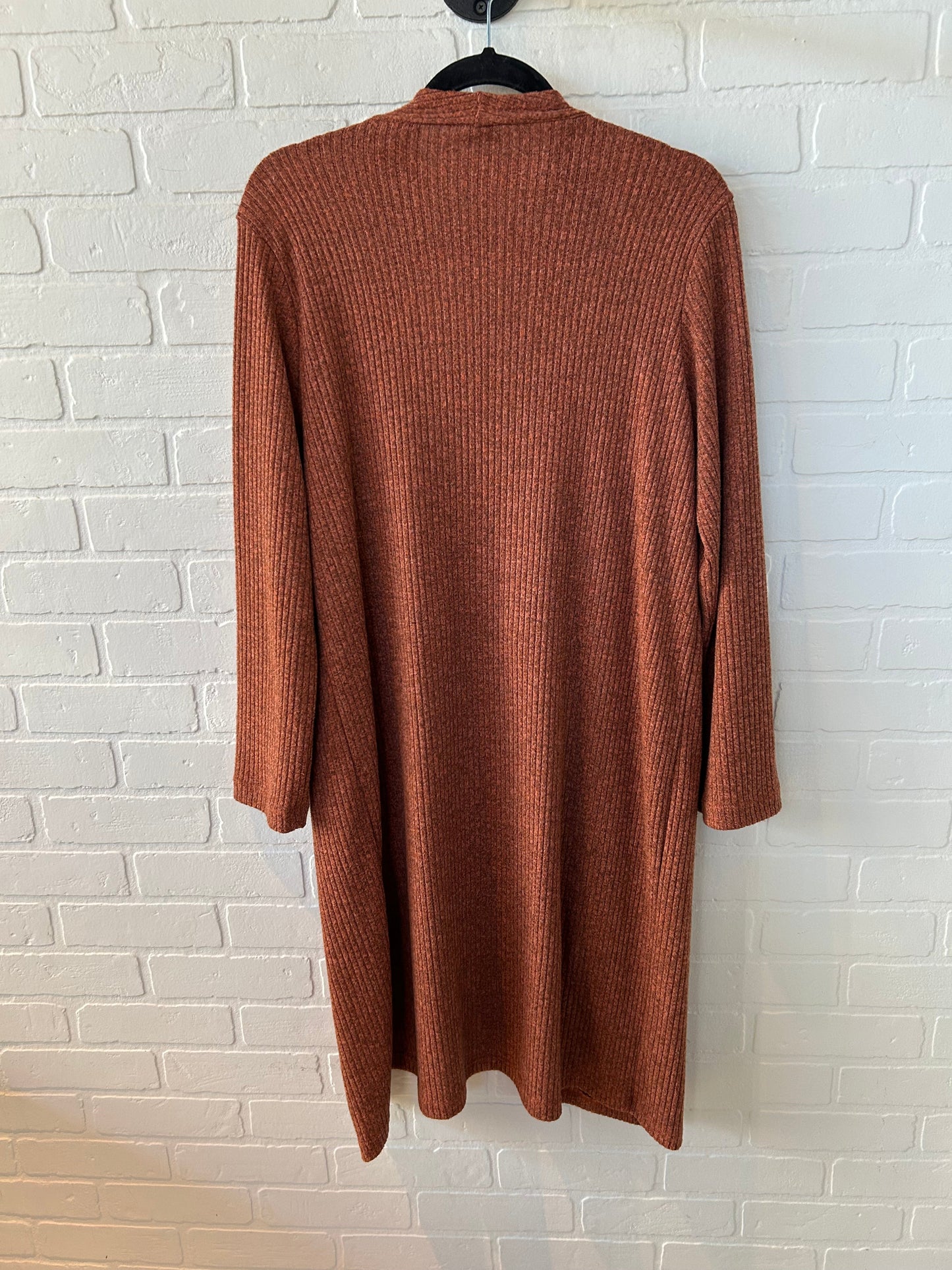 Cardigan By COZY CO. In Orange, Size: M