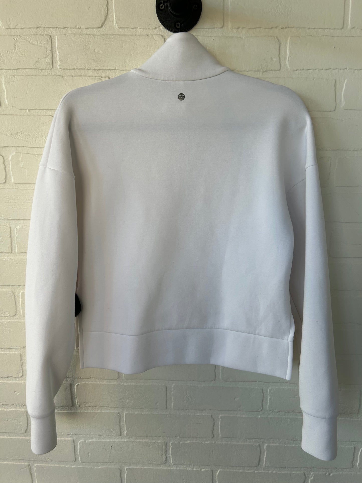 Athletic Sweatshirt Collar By Calia In White, Size: Xs