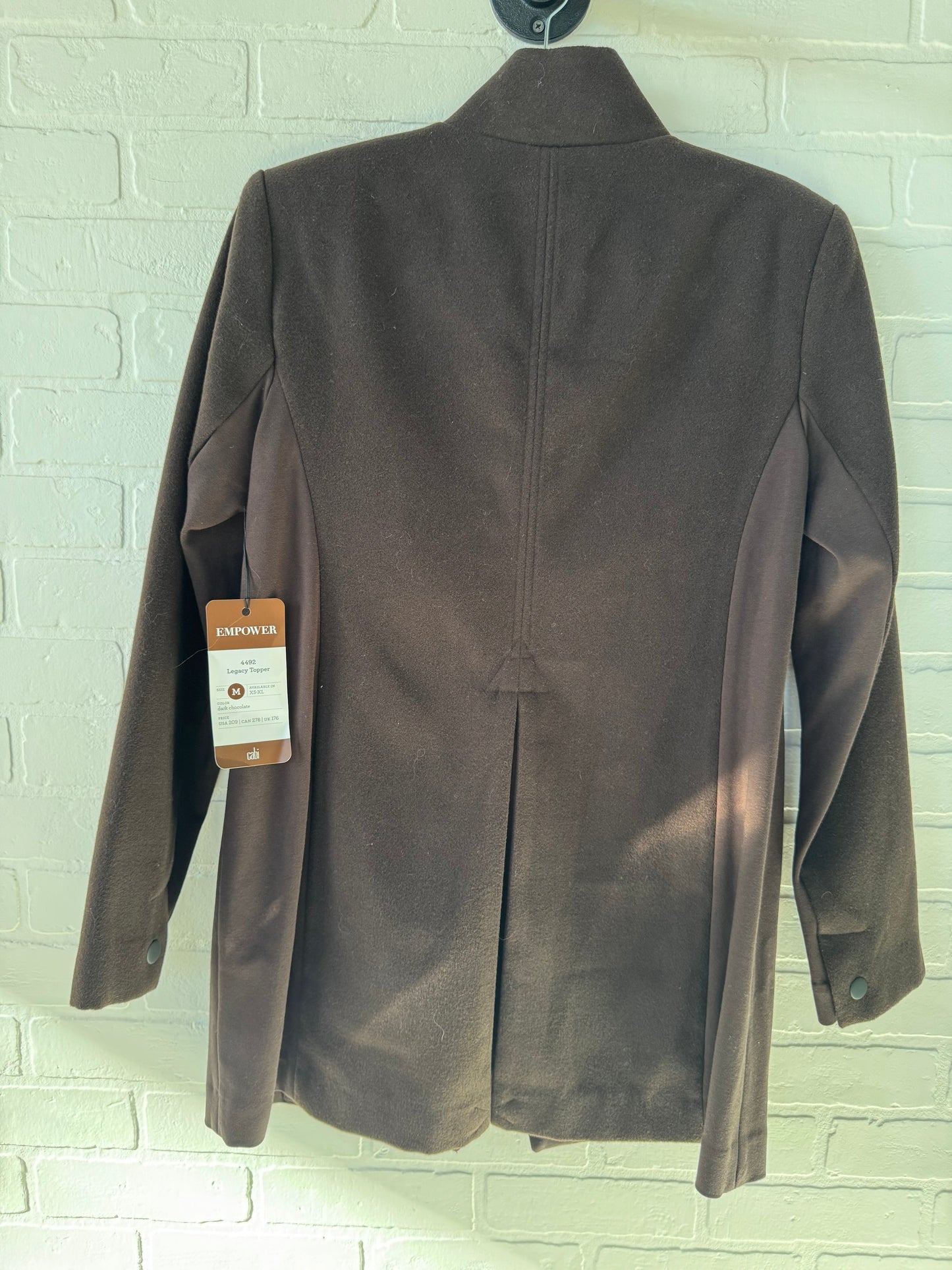 Coat Other By Cabi In Brown, Size: M