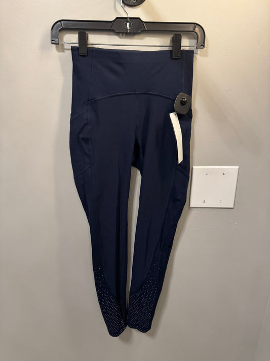 Athletic Leggings By Lululemon In Navy, Size: 2