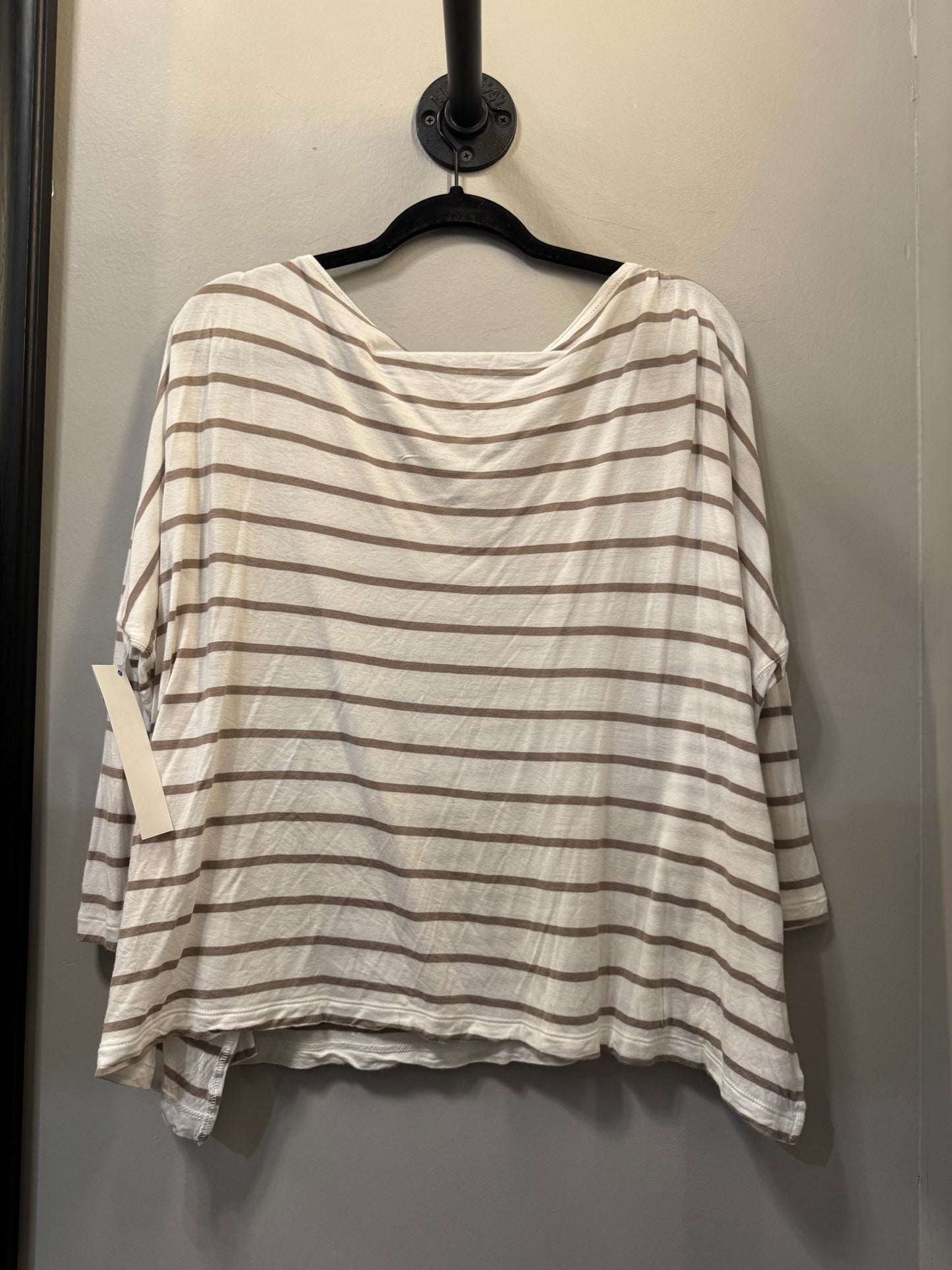 Top 3/4 Sleeve Basic By Bcbgmaxazria In White, Size: Xs