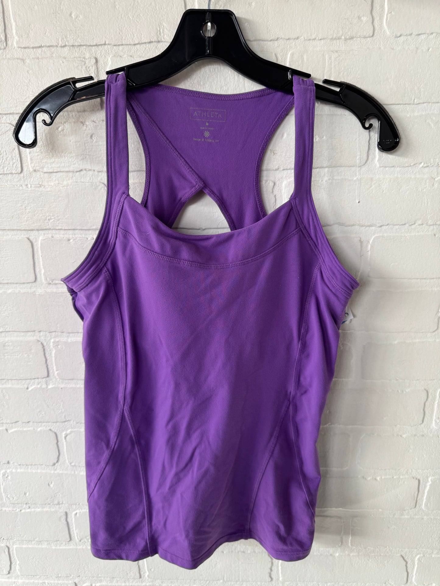 Athletic Tank Top By Athleta In Purple, Size: M