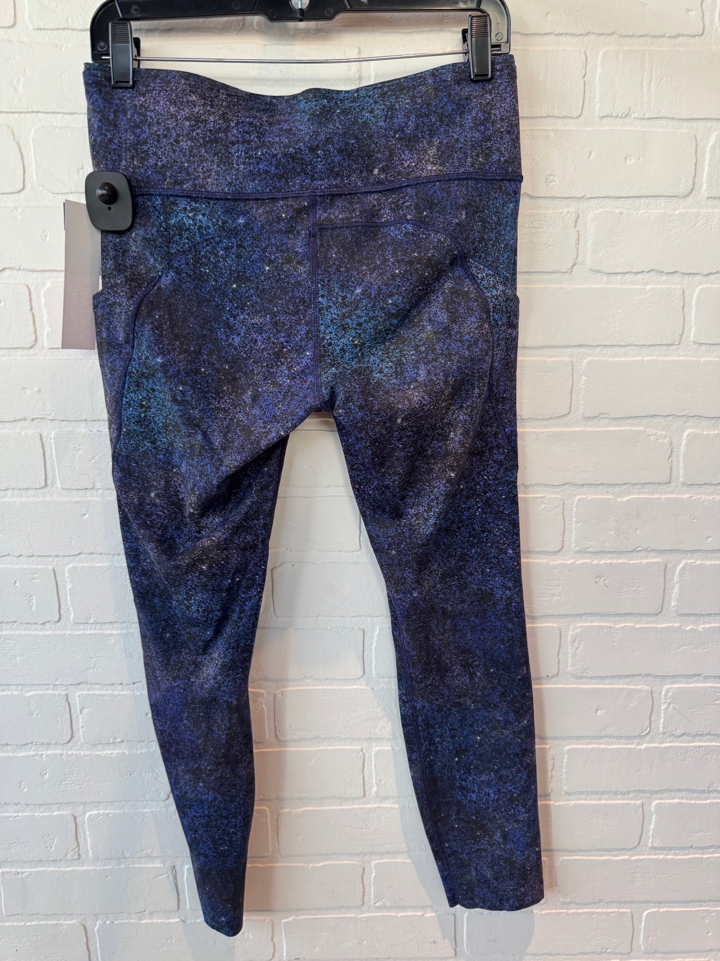 Athletic Leggings By Lululemon In Blue & Purple, Size: 10