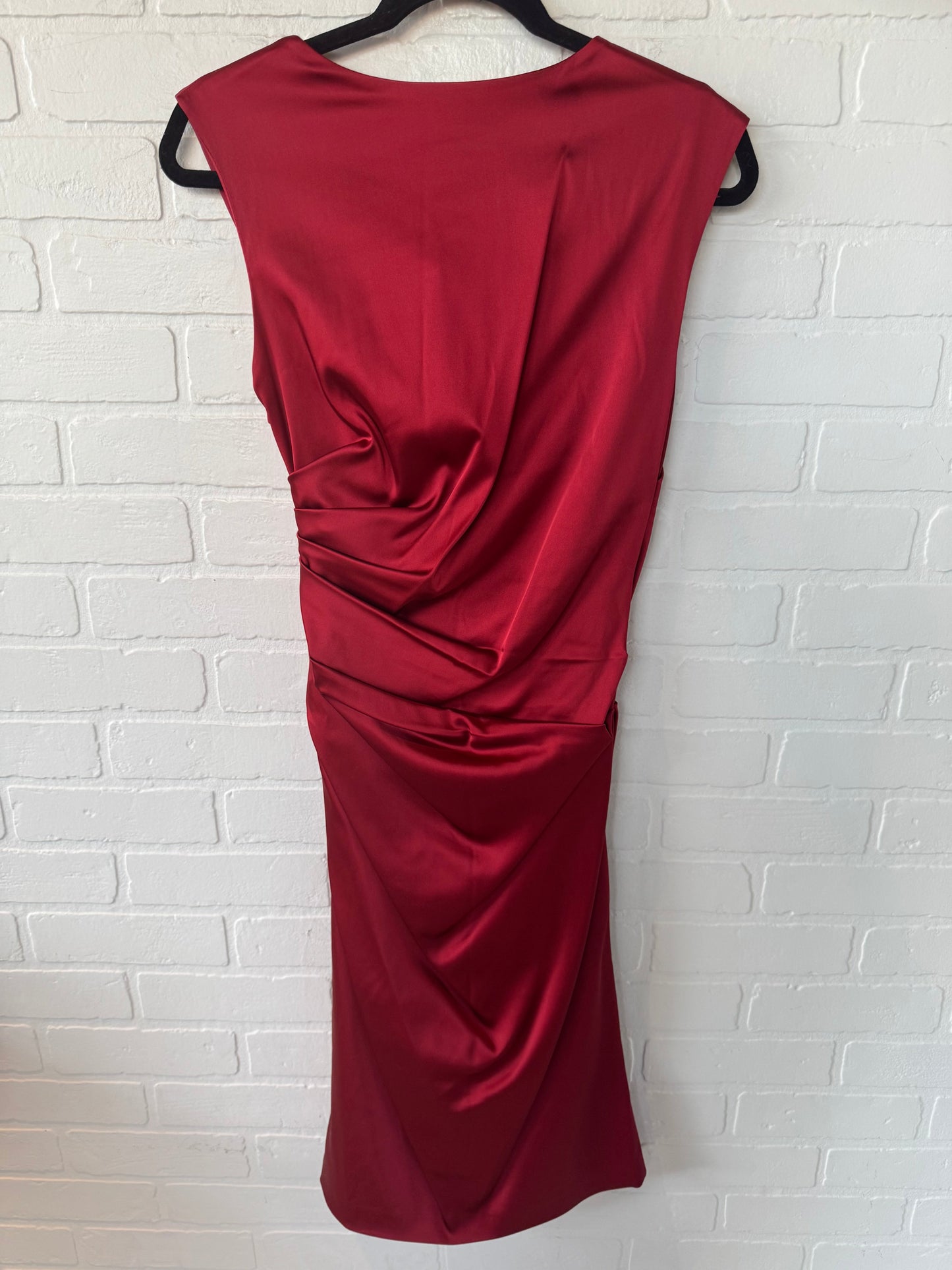 Dress Party Midi By Suzi Chin In Red, Size: S