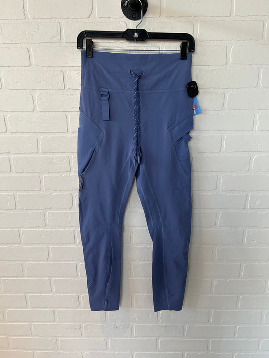 Athletic Leggings By Lululemon In Blue, Size: 8