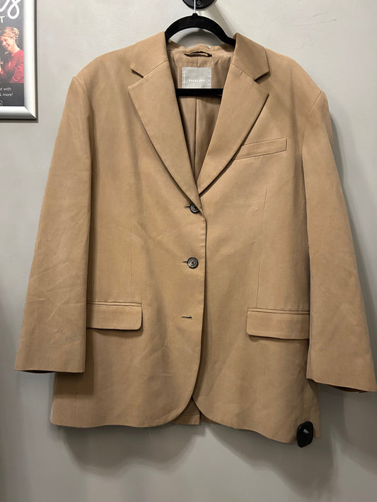 Blazer By Everlane In Tan, Size: 14