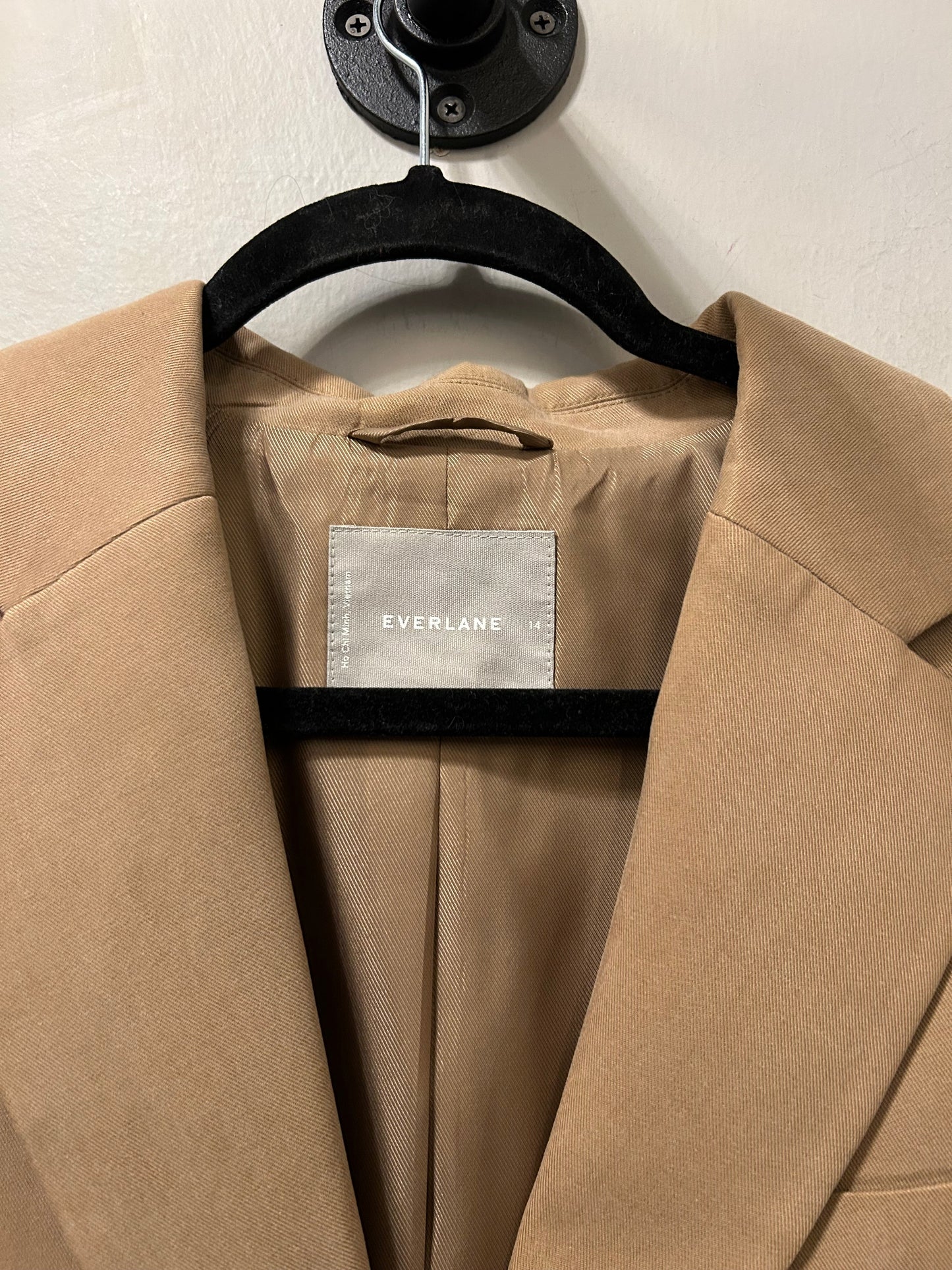 Blazer By Everlane In Tan, Size: 14