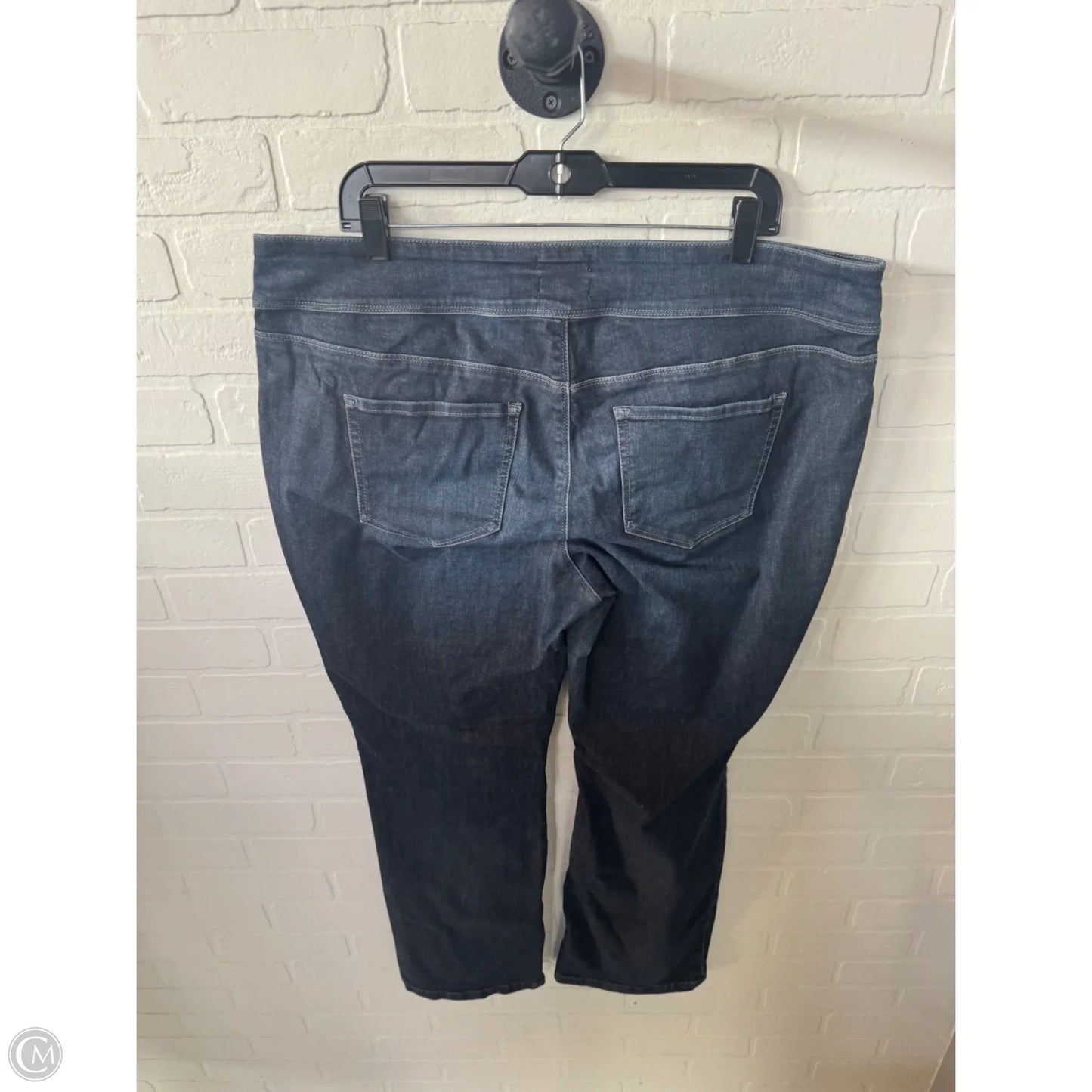 Jeans Straight By West Bound In Blue Denim, Size: 16