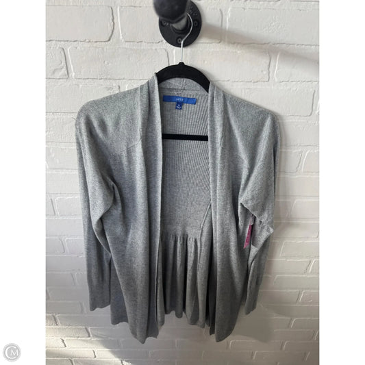 Sweater Cardigan By Apt 9 In Grey, Size: Xl