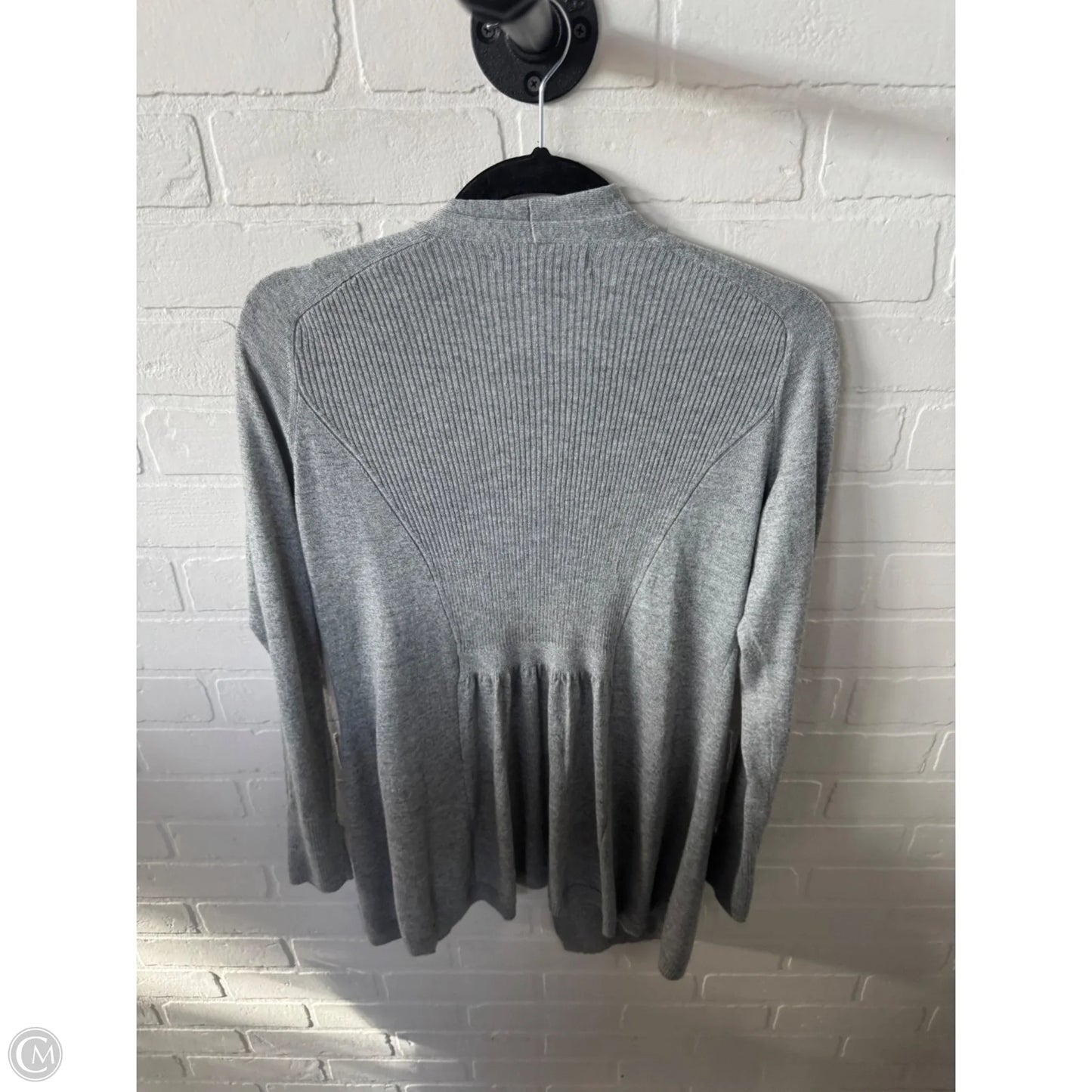 Sweater Cardigan By Apt 9 In Grey, Size: Xl