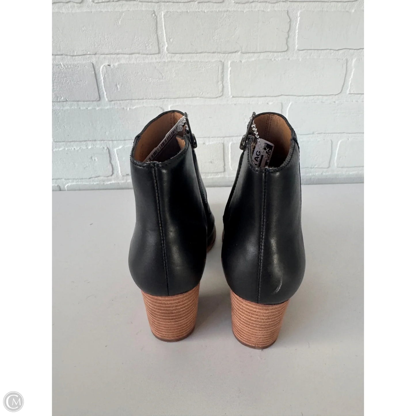 Boots Ankle Heels By Madewell In Black, Size: 8