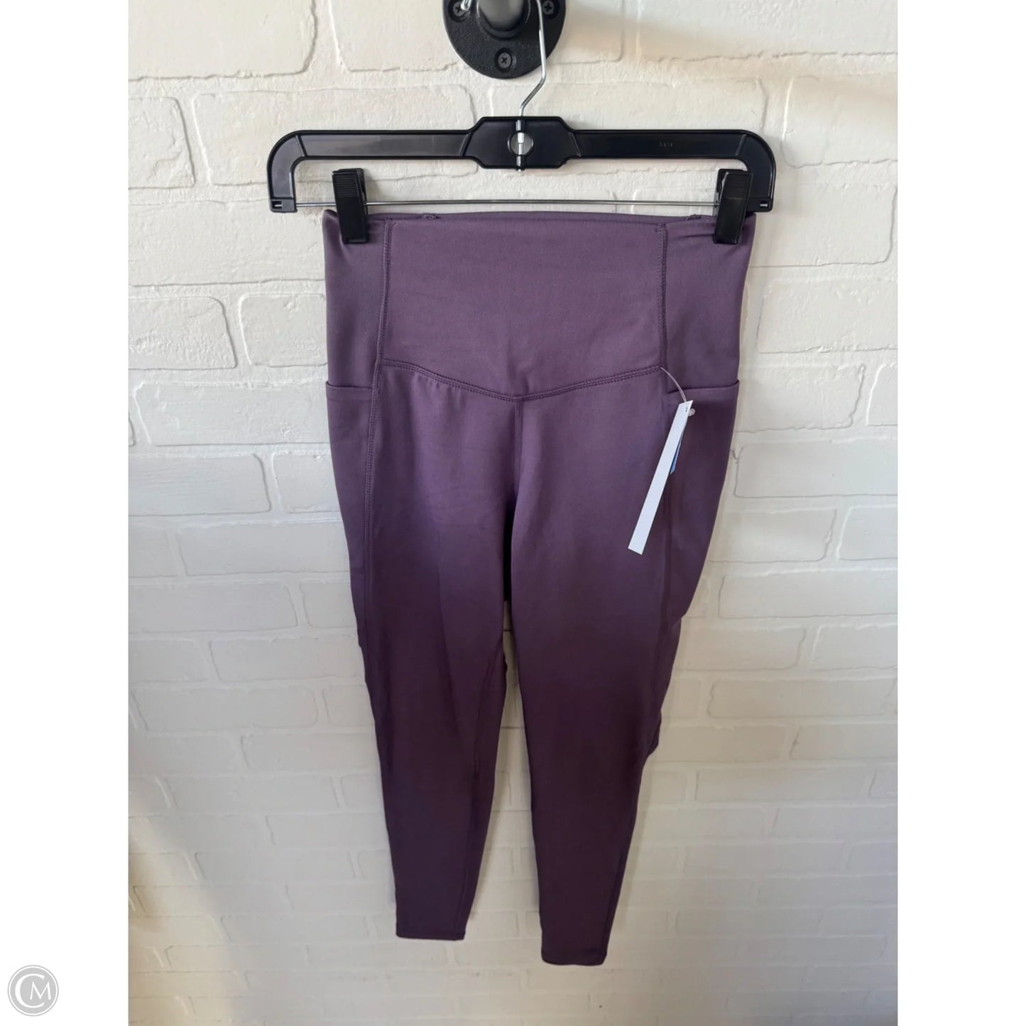 Athletic Leggings By Danskin In Purple, Size: 4