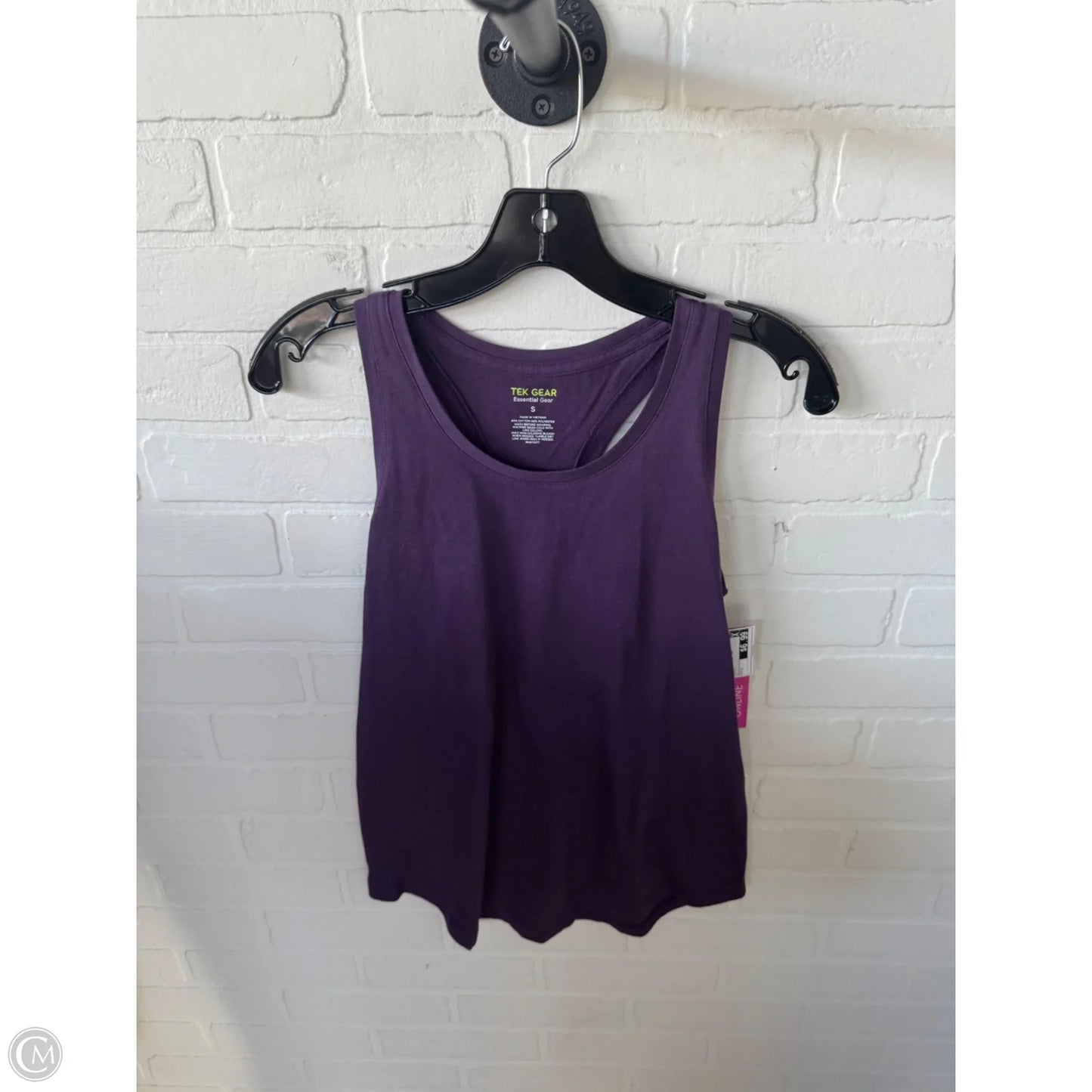 Athletic Tank Top By Tek Gear In Purple, Size: S