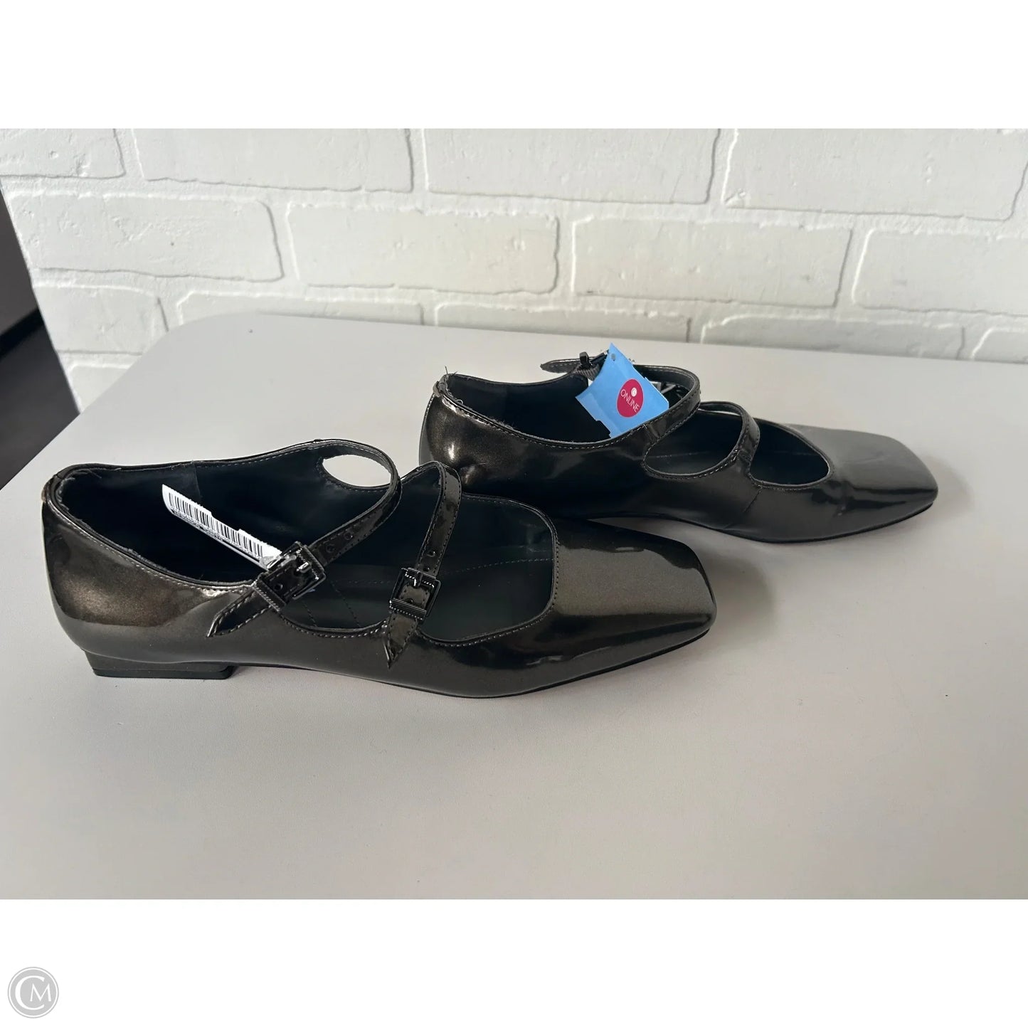 Shoes Flats By Franco Sarto In Grey, Size: 7.5