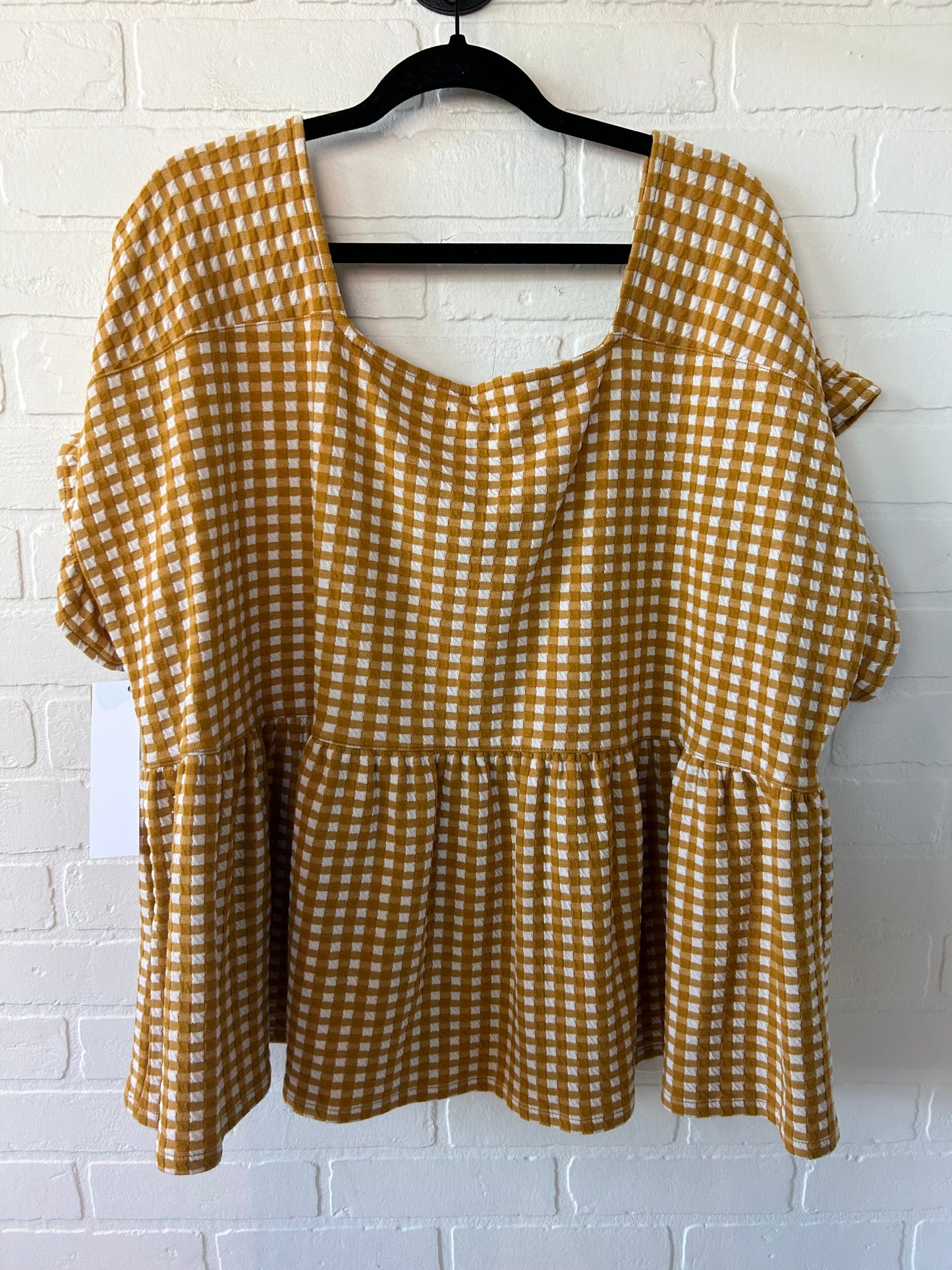 Top Short Sleeve By Madewell  Size: 3x