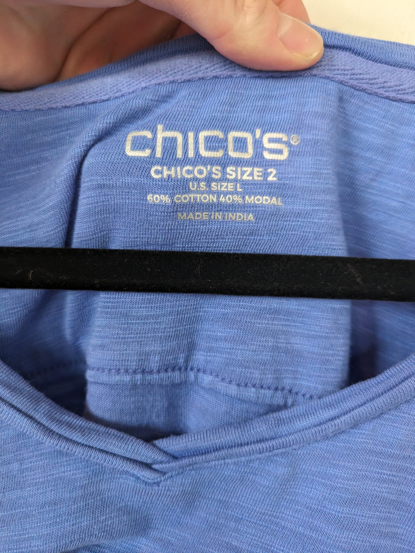 Top Short Sleeve By Chicos