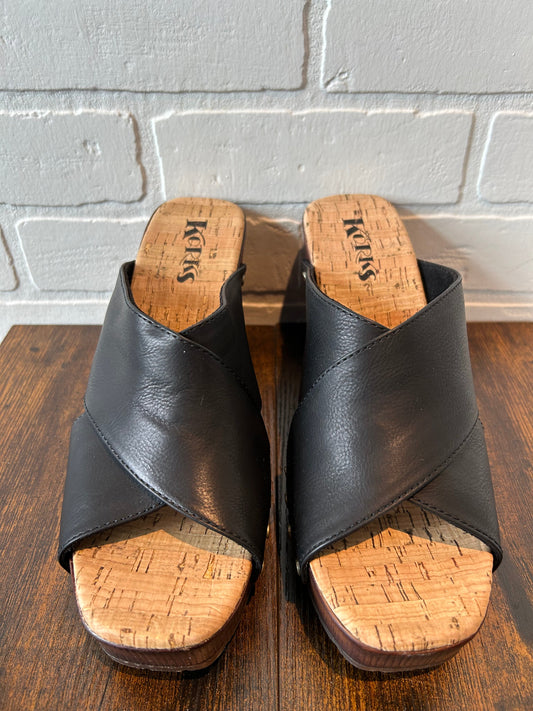 Sandals Heels Block By Korks  Size: 9