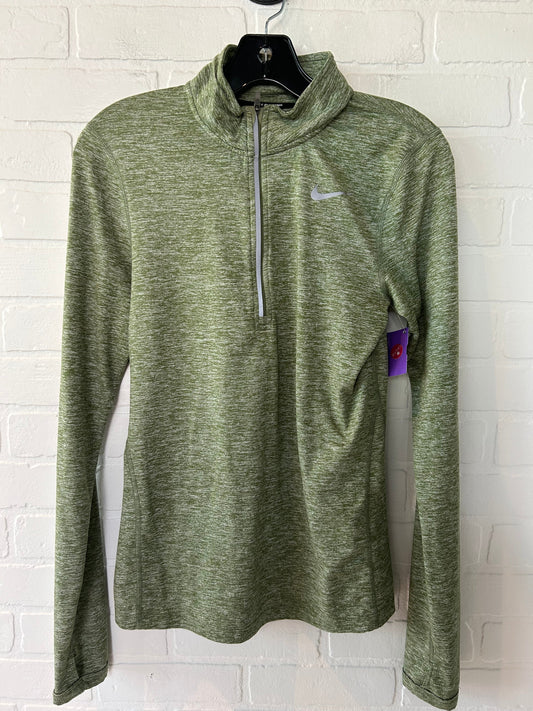 Athletic Top Long Sleeve Collar By Nike Apparel  Size: Xs