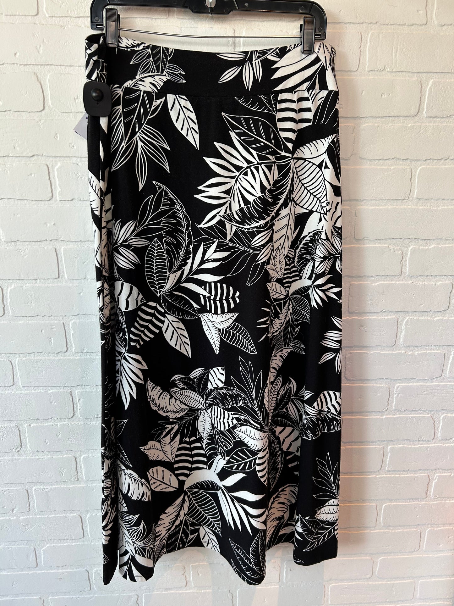 Black & White Skirt Maxi Talbots, Size 8