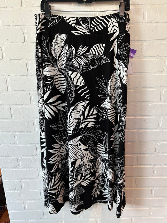 Black & White Skirt Maxi Talbots, Size 8