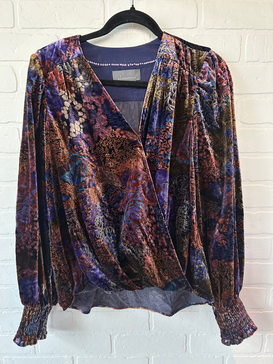 Multi Top Long Sleeve Anthropologie, Size M