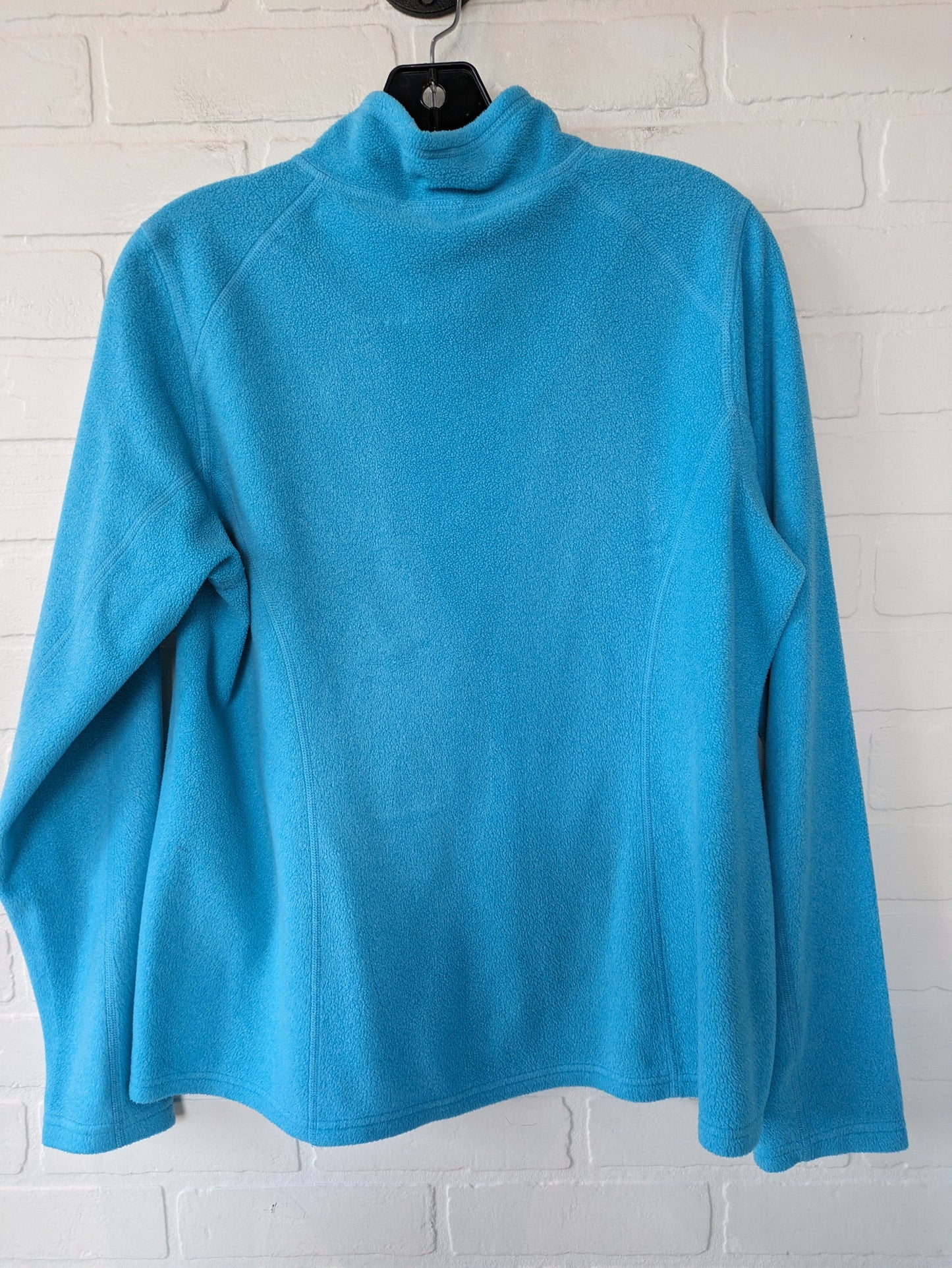 Blue Athletic Top Long Sleeve Collar The North Face, Size L