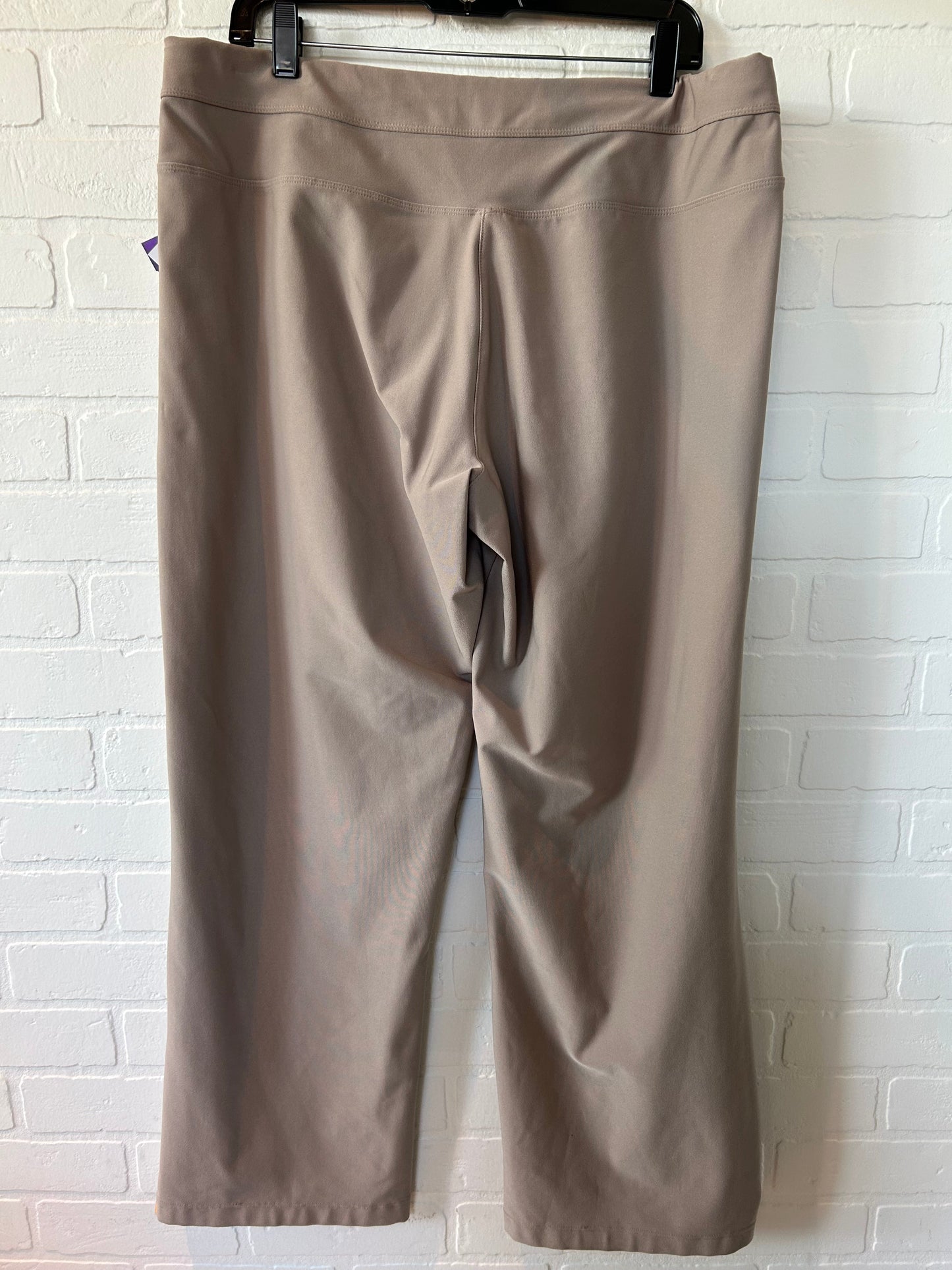 Tan Athletic Pants Lucy, Size 16