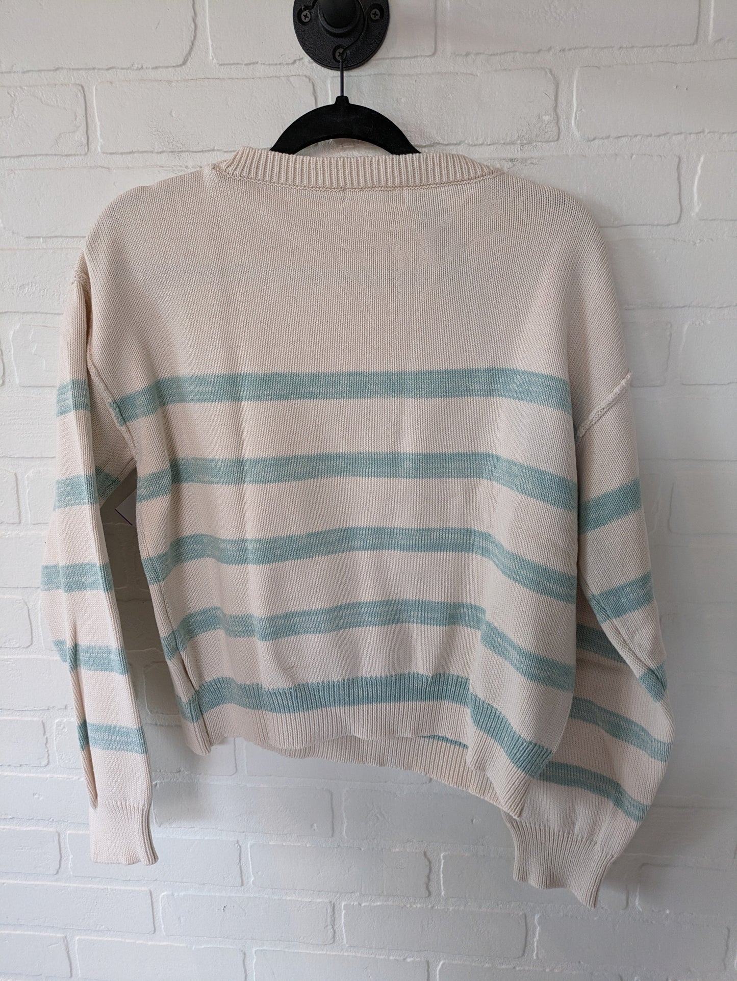 Striped Pattern Sweater By Together, Size M
