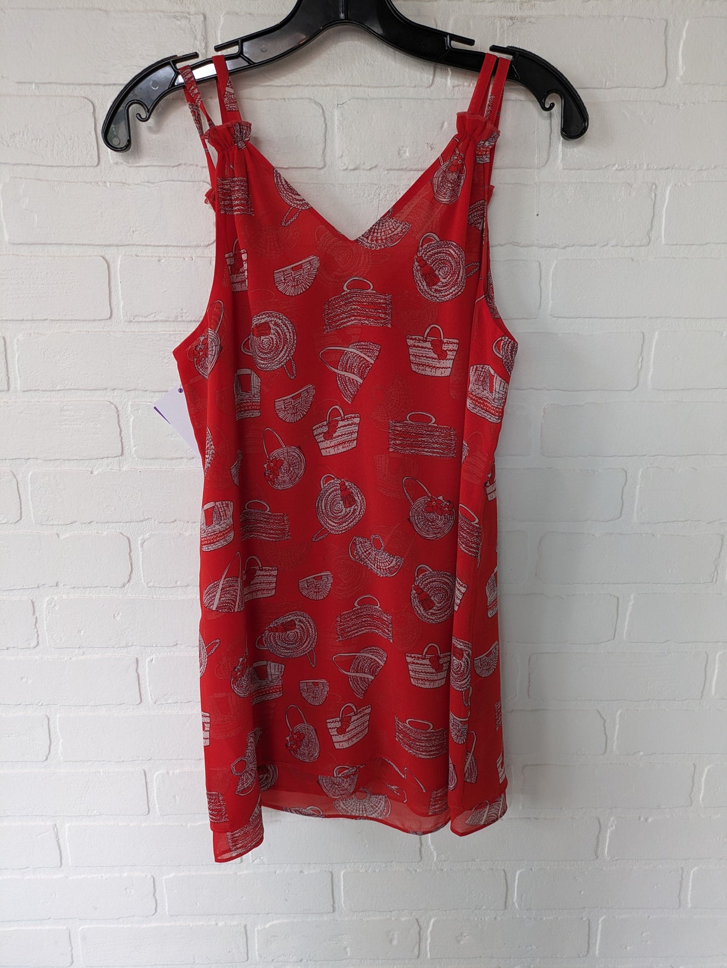 Red Top Sleeveless Cabi, Size S