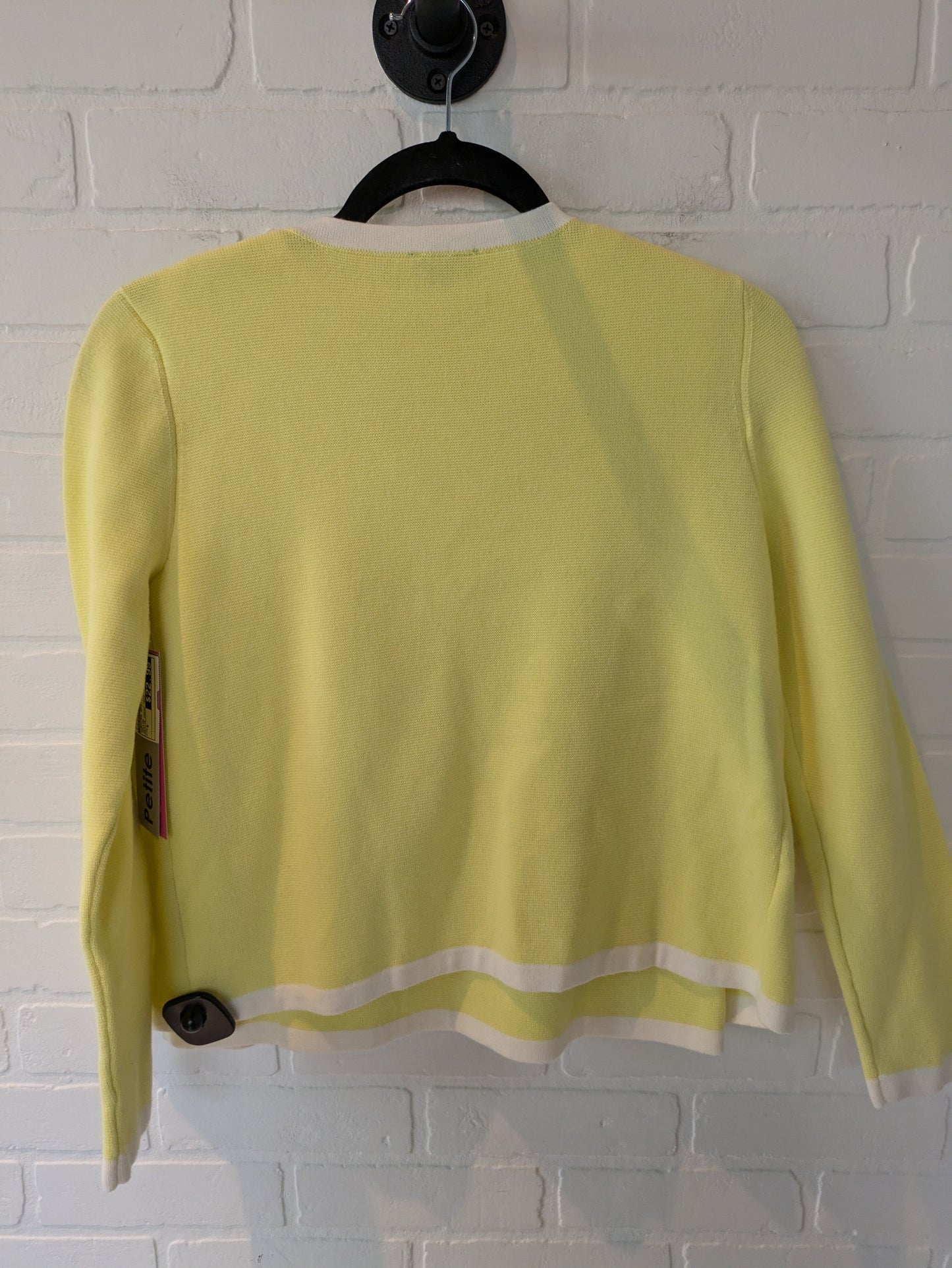 Yellow Sweater 2pc Talbots, Size S