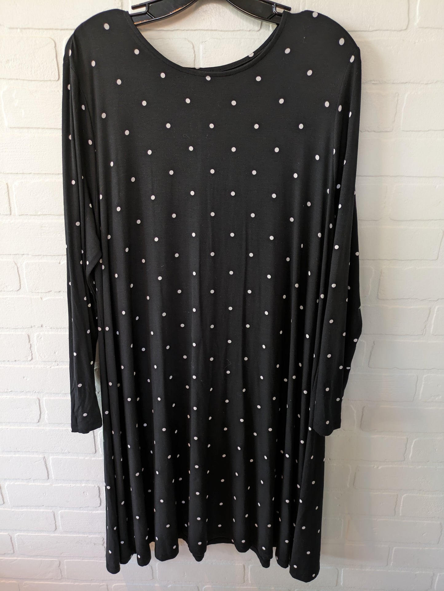 Black & White Dress Casual Short Old Navy, Size Xl