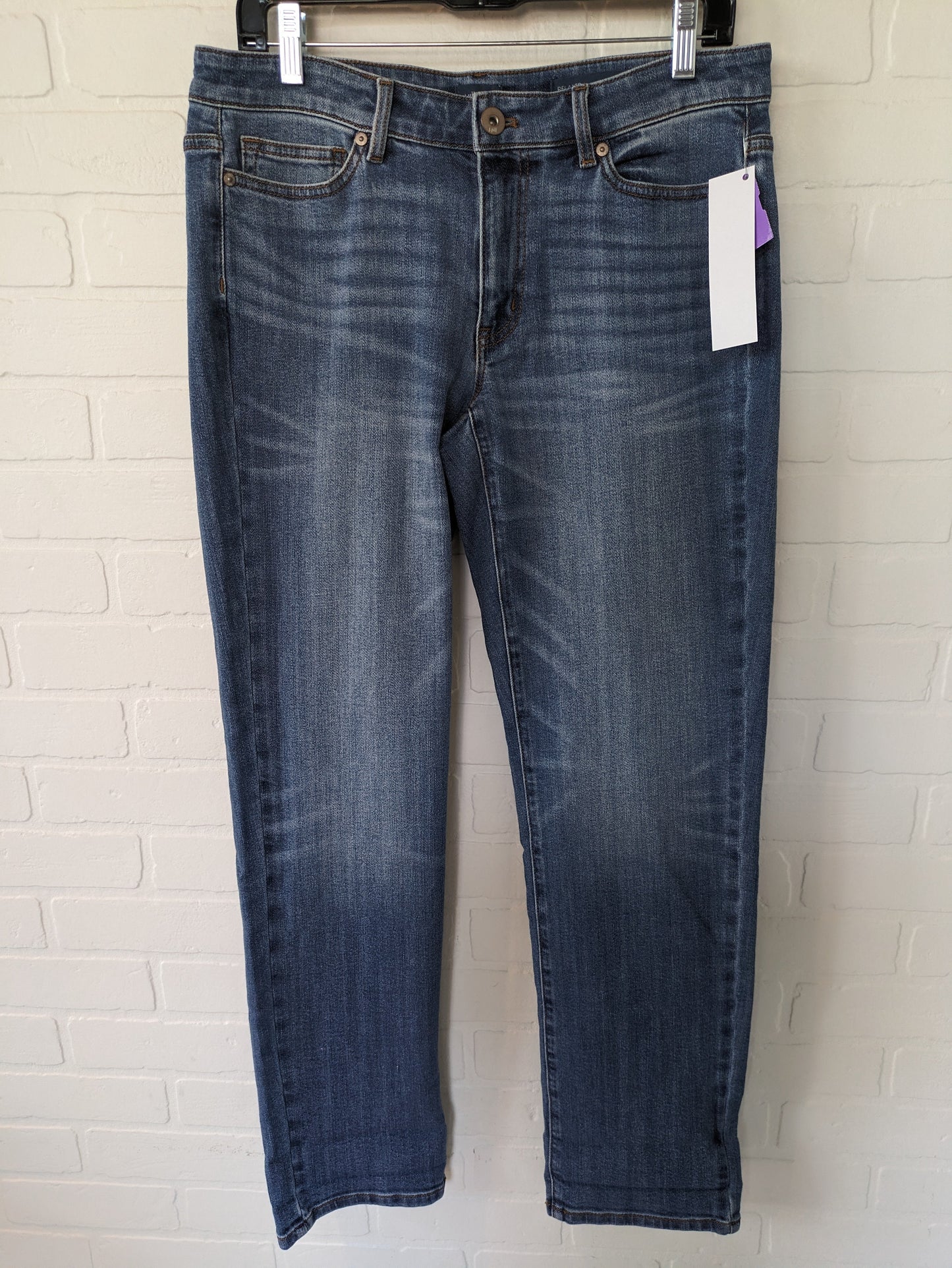 Blue Denim Jeans Boyfriend J. Jill, Size 6