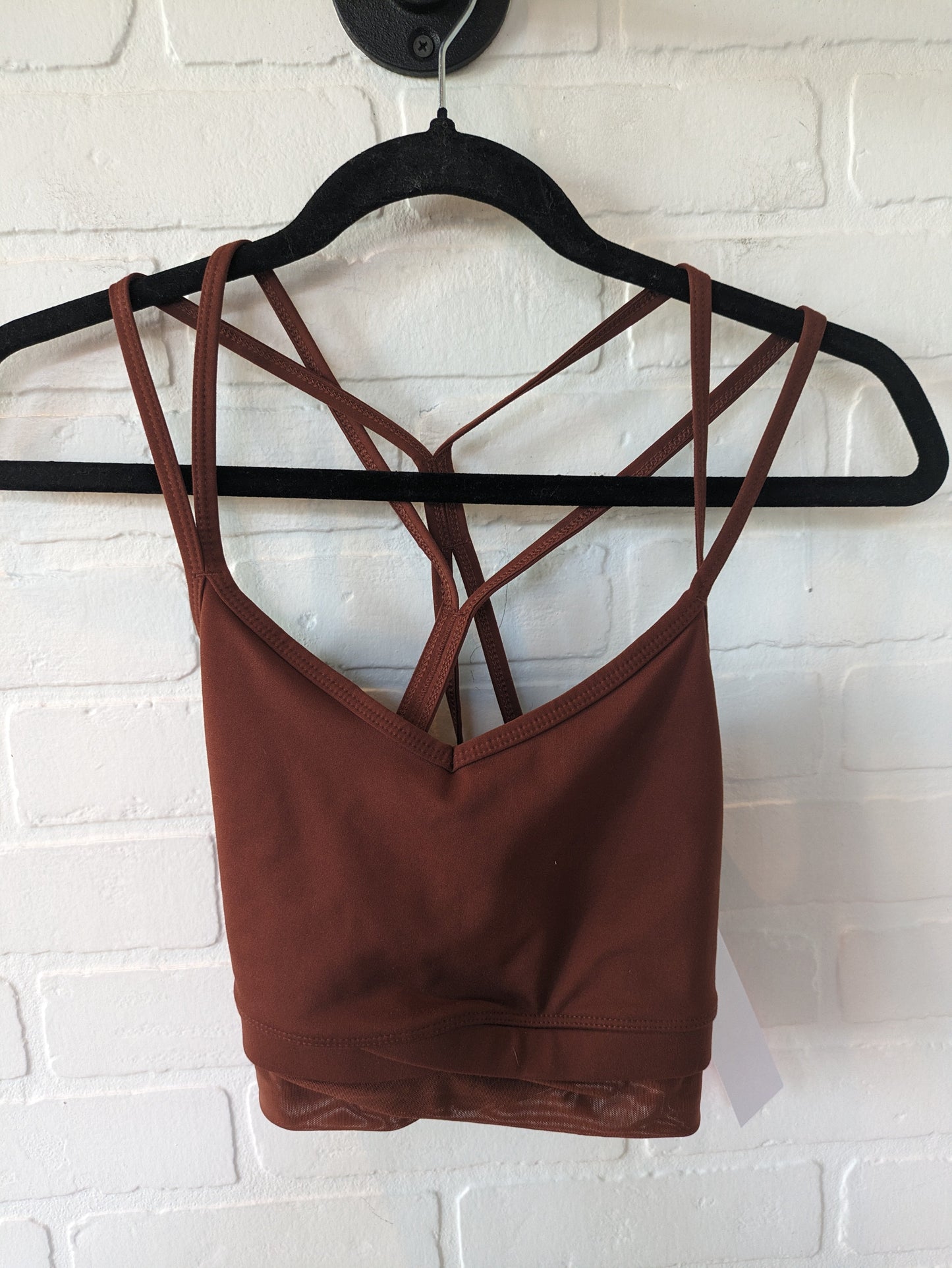 Brown Athletic Bra All In Motion, Size M