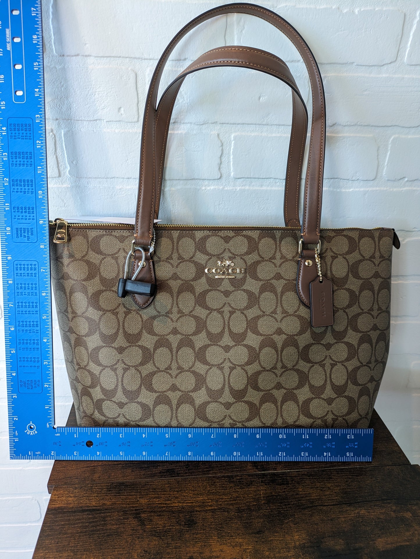 Tote Designer Coach, Size Medium