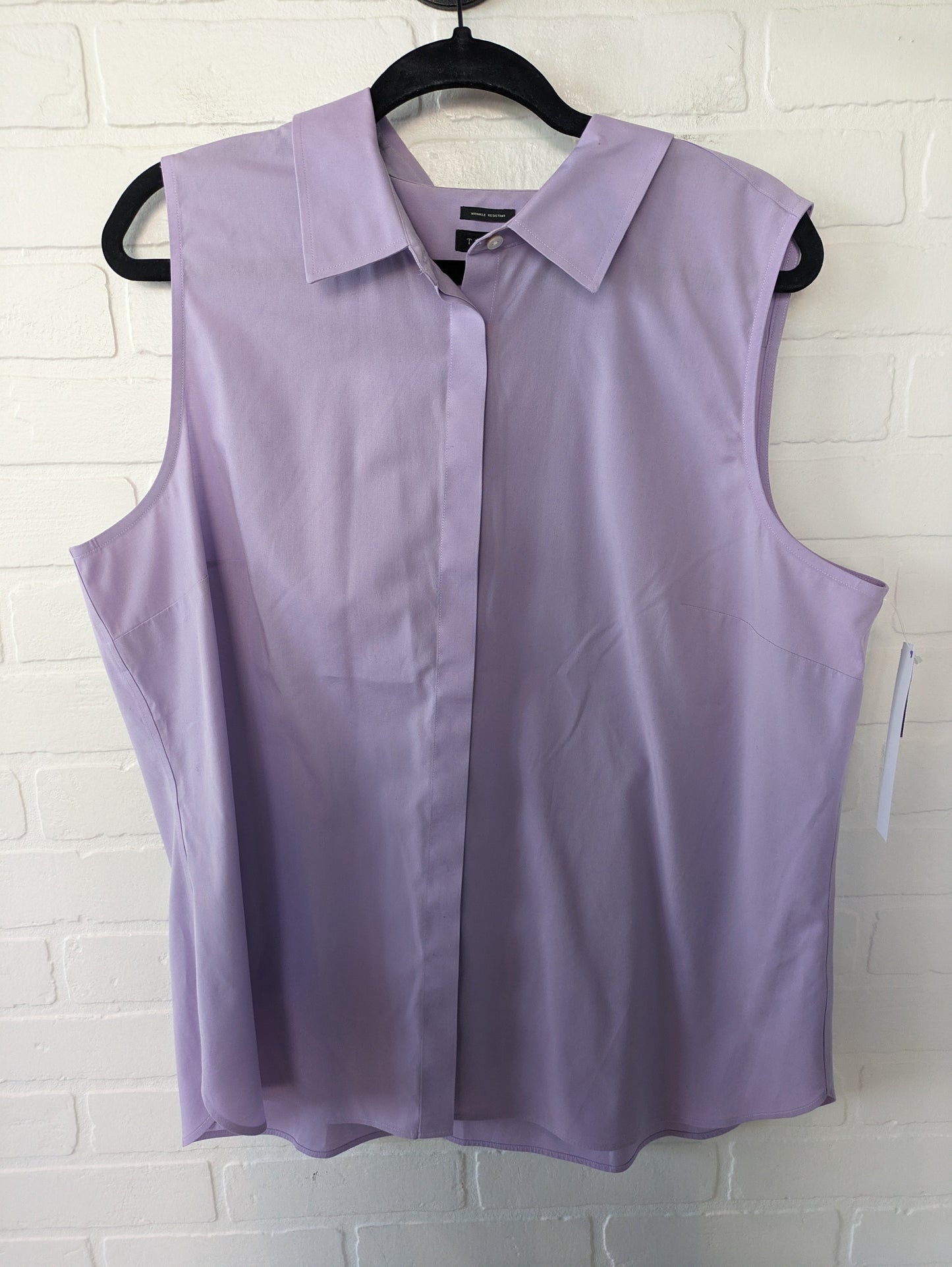 Purple Top Sleeveless Talbots, Size 1x