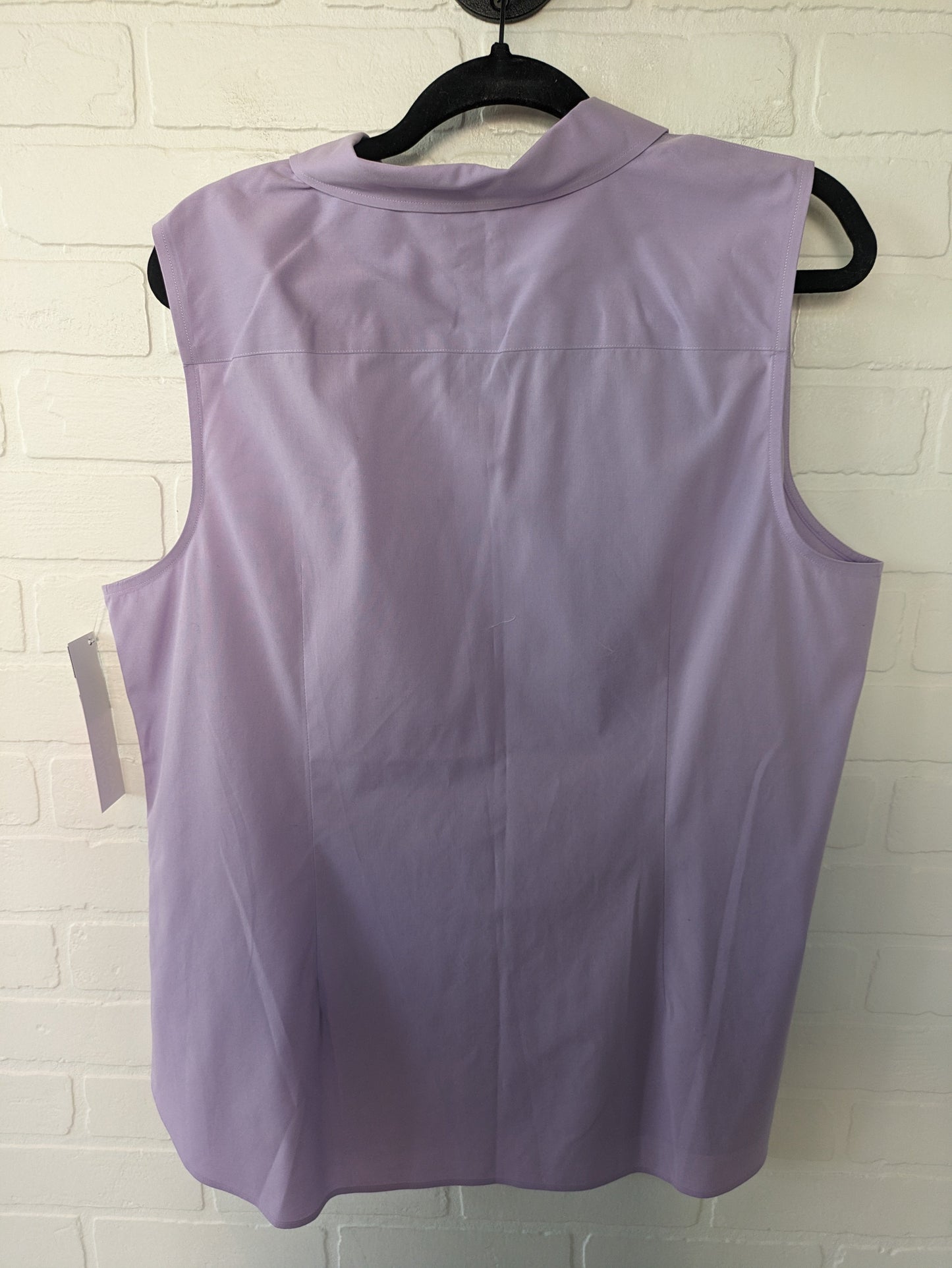 Purple Top Sleeveless Talbots, Size 1x