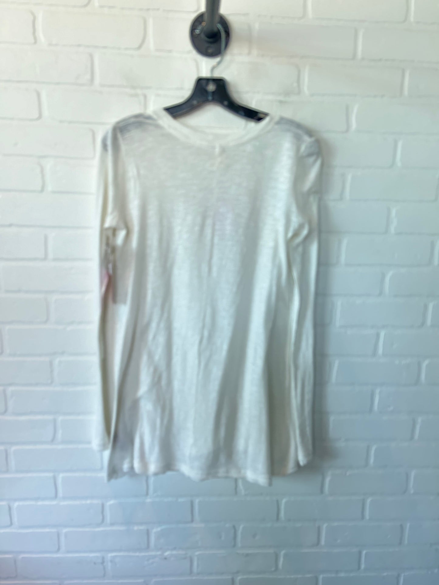 White Top Long Sleeve We The Free, Size Xs