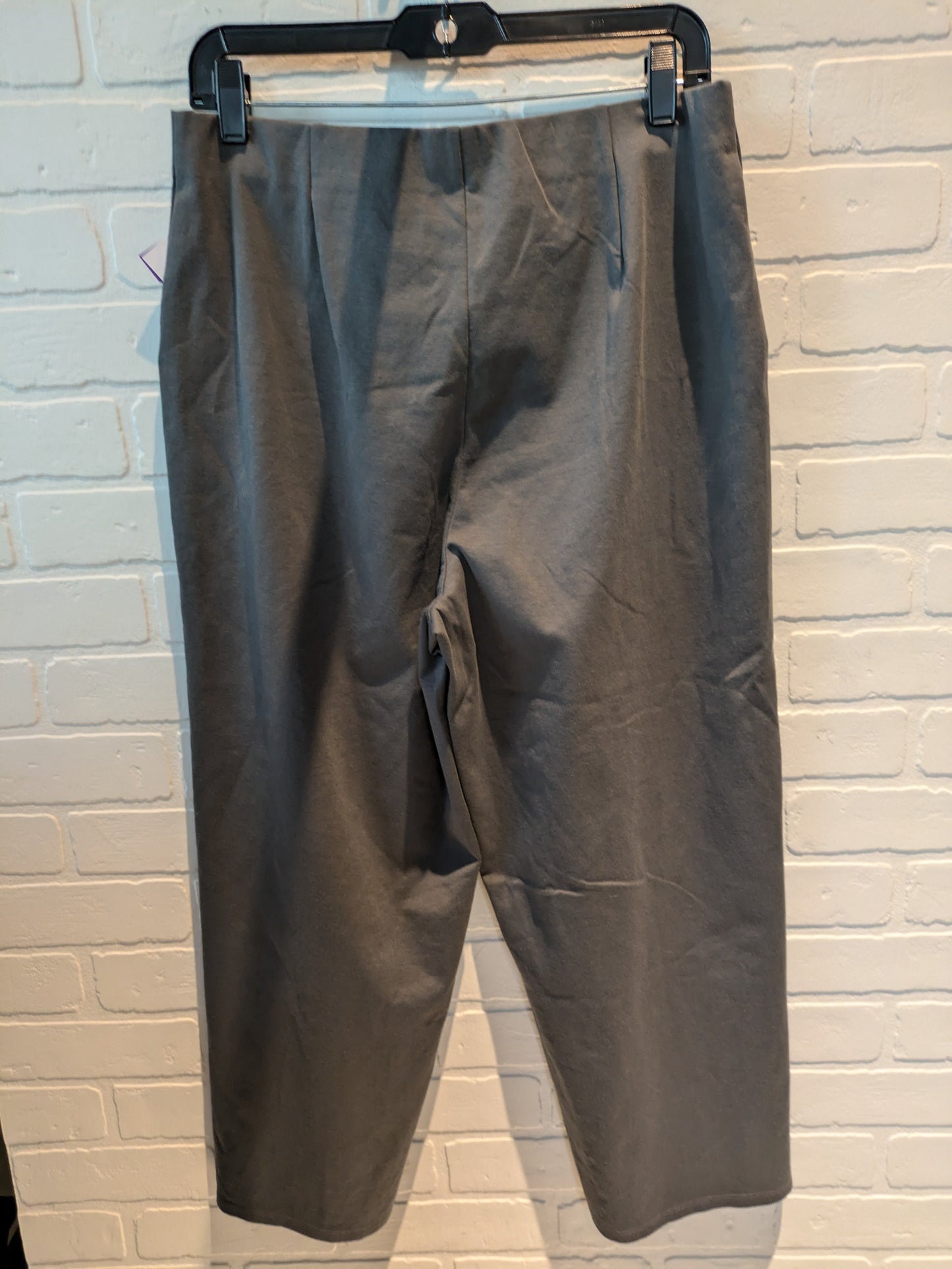 Grey Pants Wide Leg Eileen Fisher, Size 8