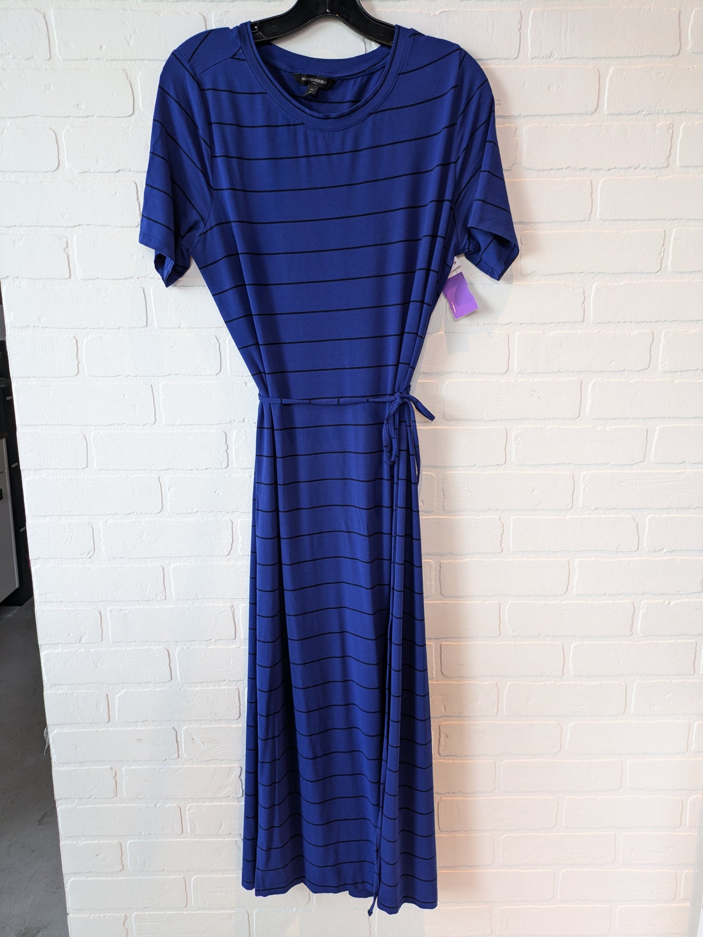 Blue Dress Casual Maxi Banana Republic, Size M